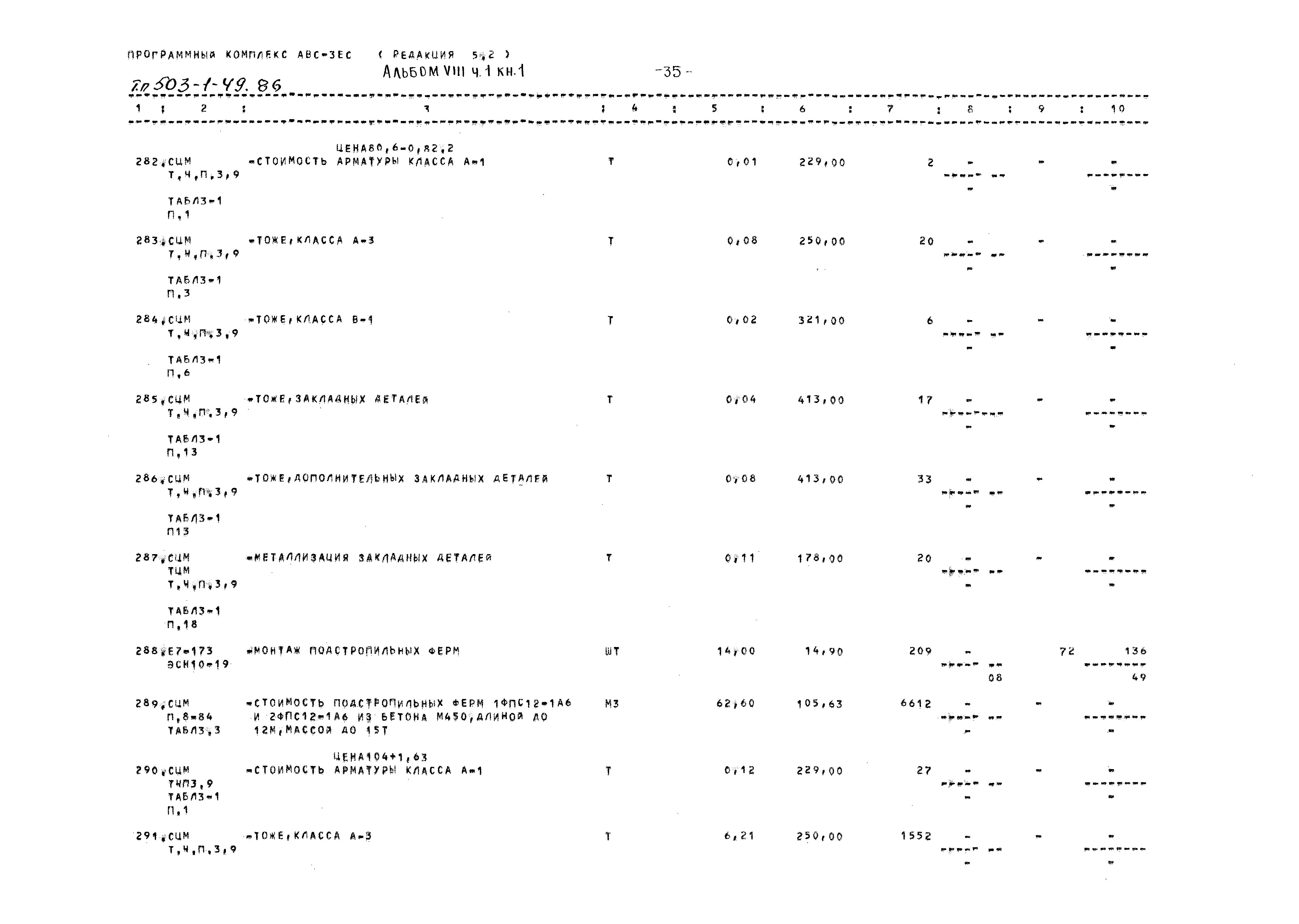 Типовой проект 503-1-49.86