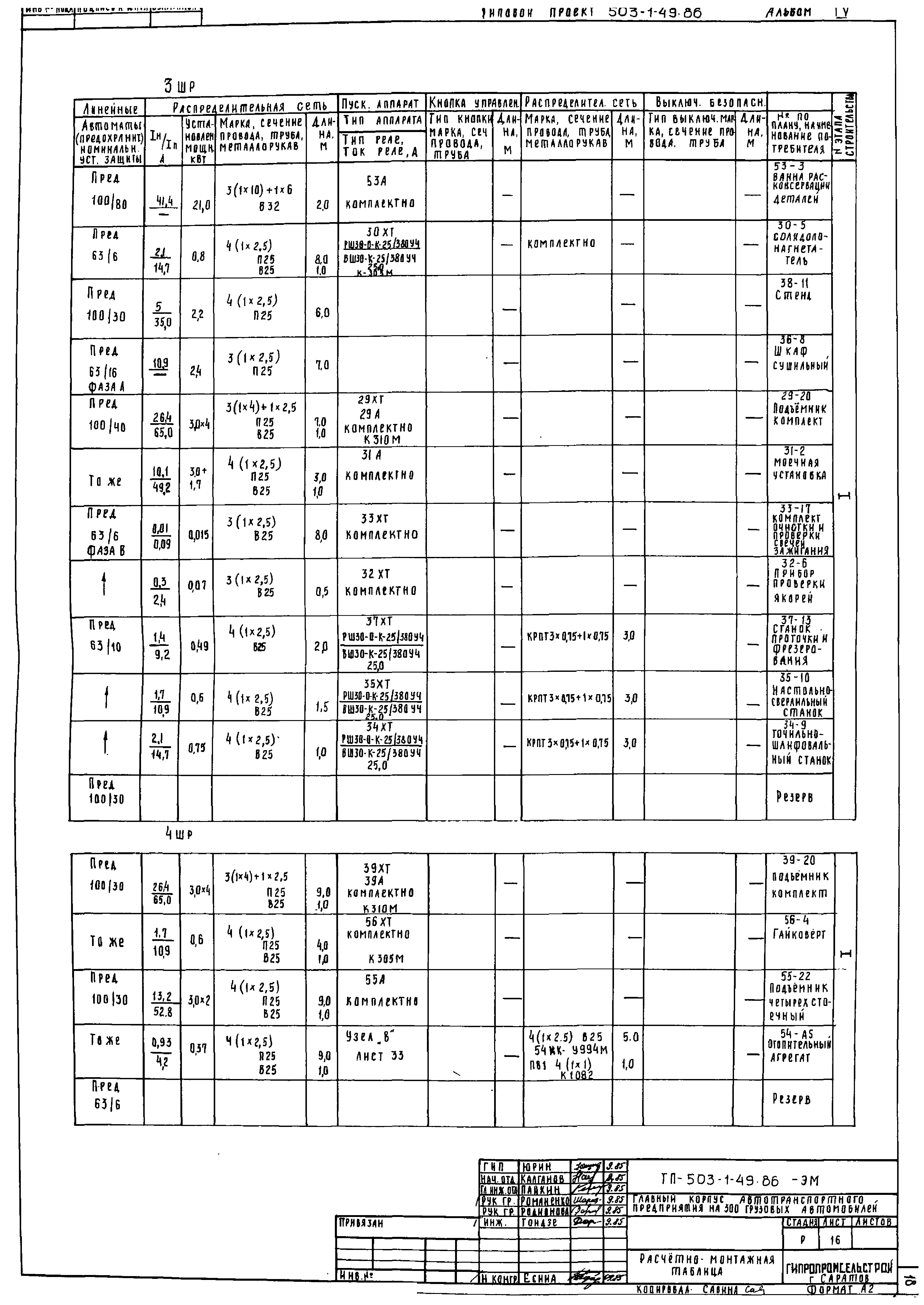 Типовой проект 503-1-49.86