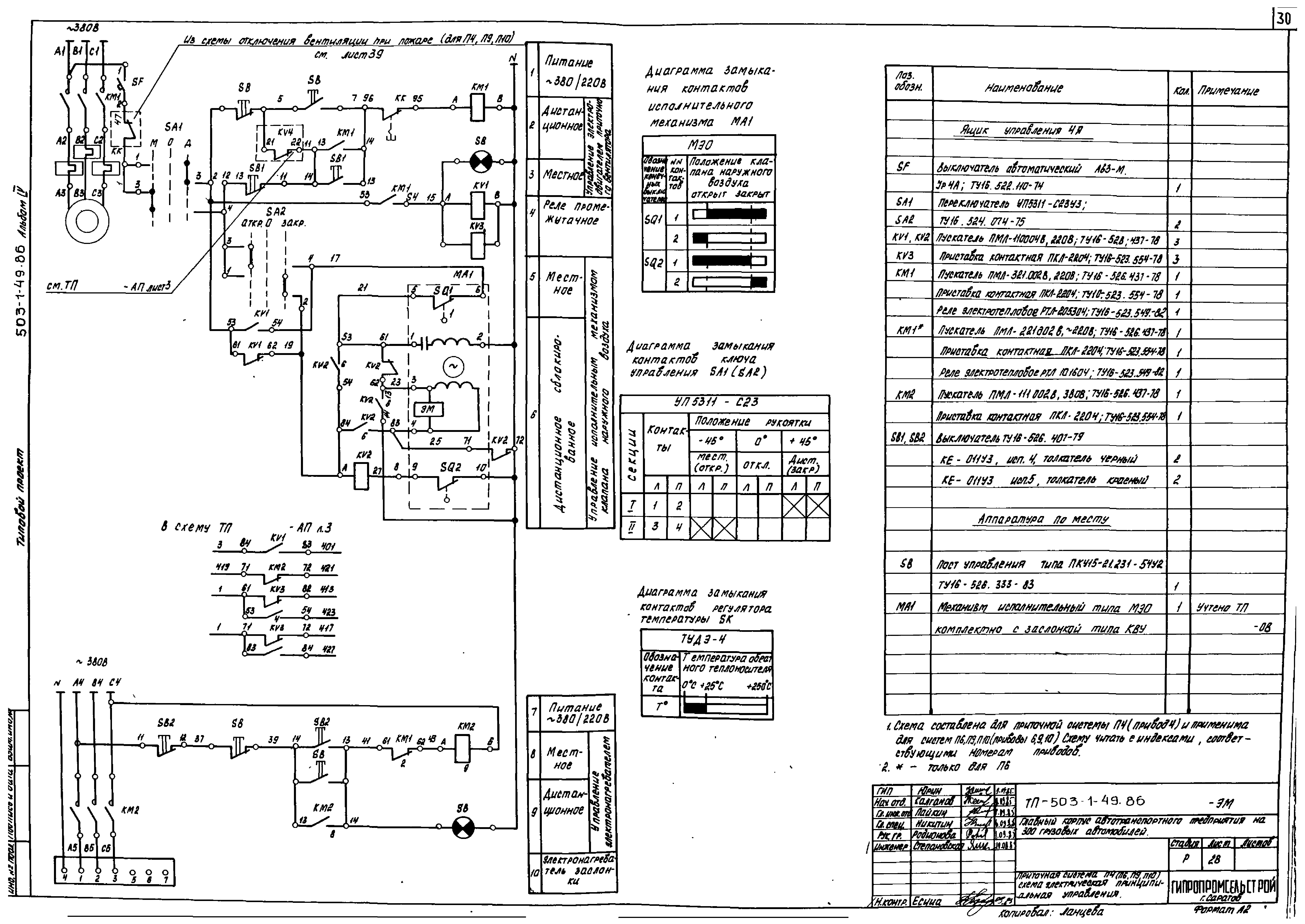 Типовой проект 503-1-49.86