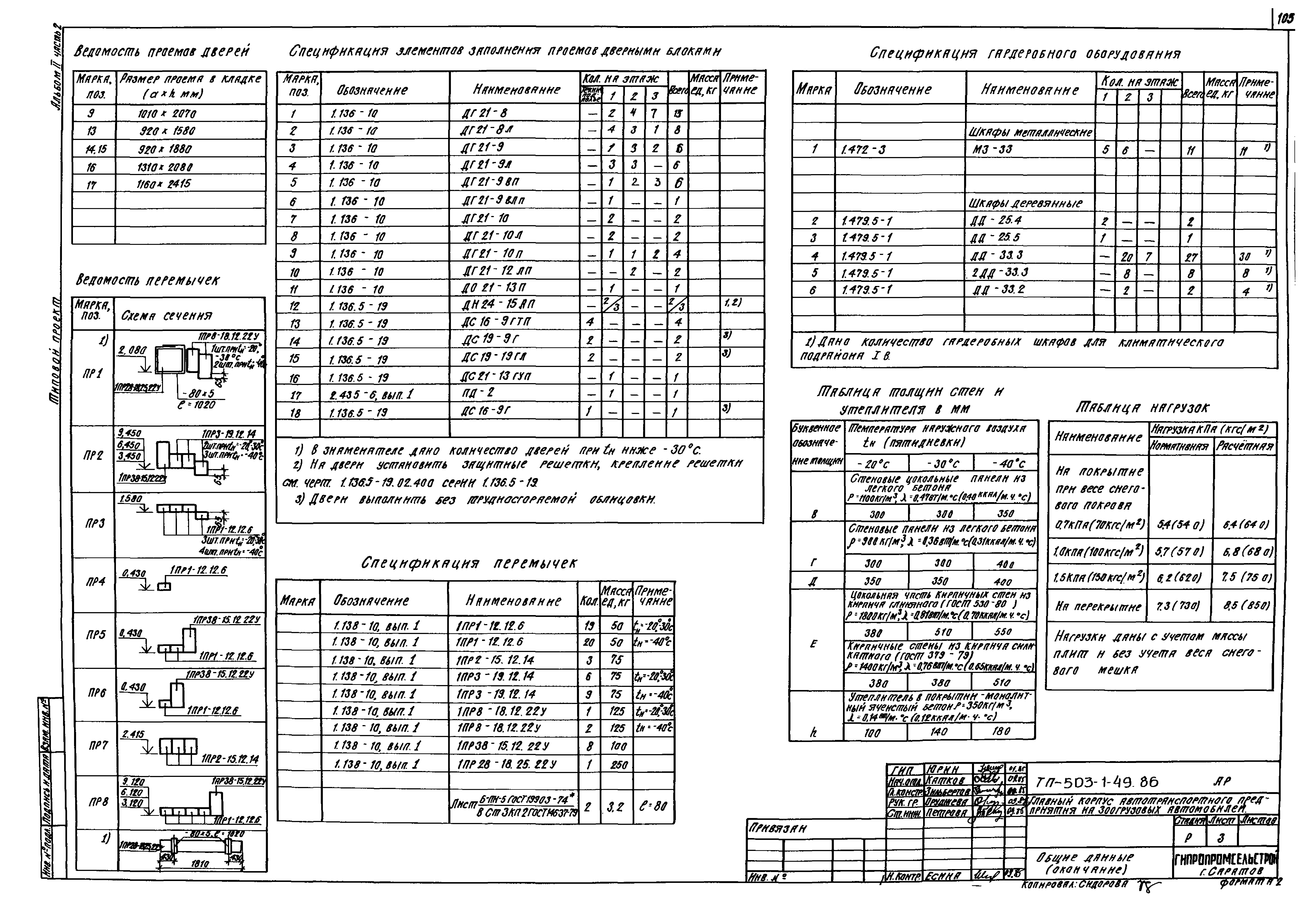 Типовой проект 503-1-49.86