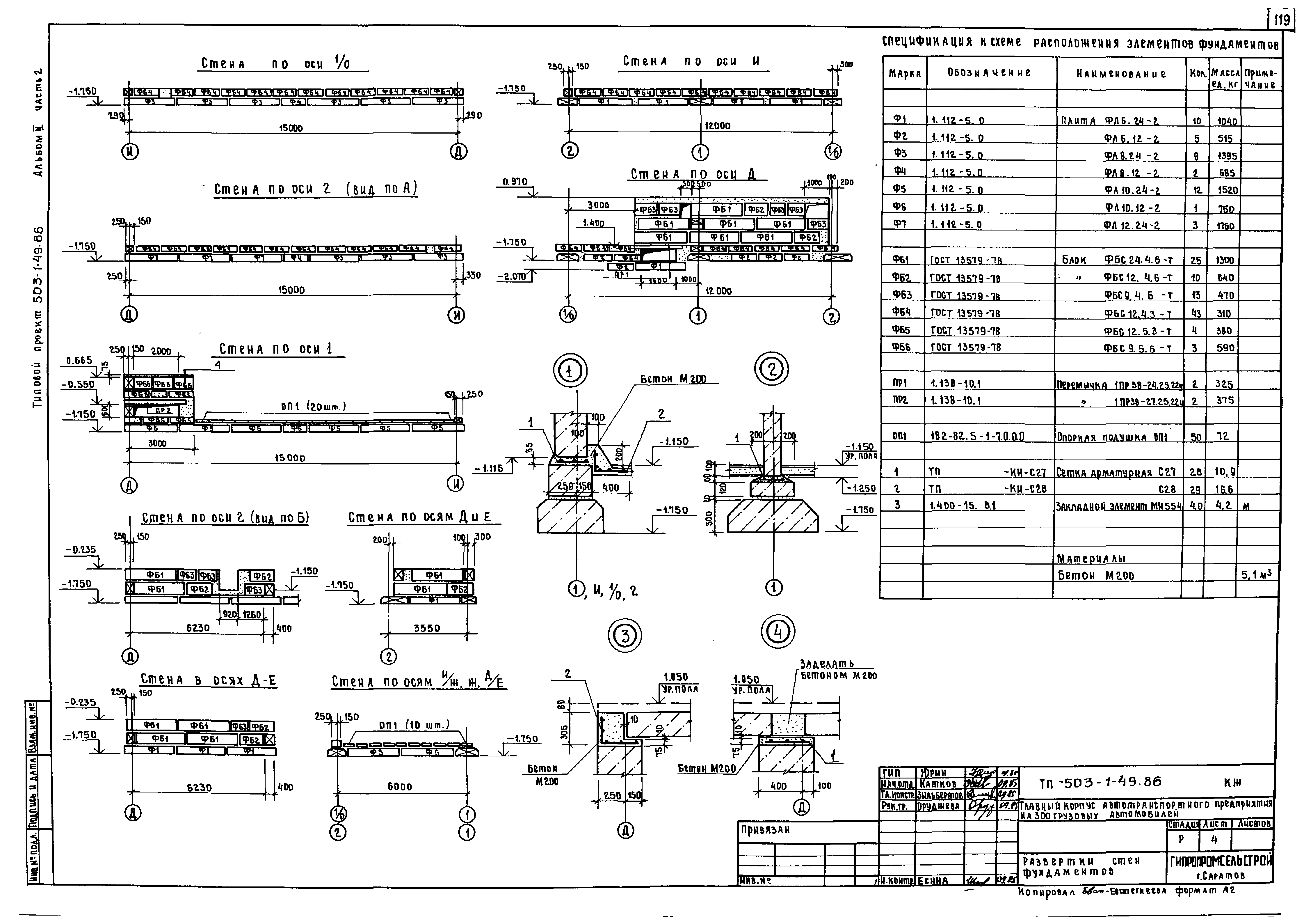 Типовой проект 503-1-49.86