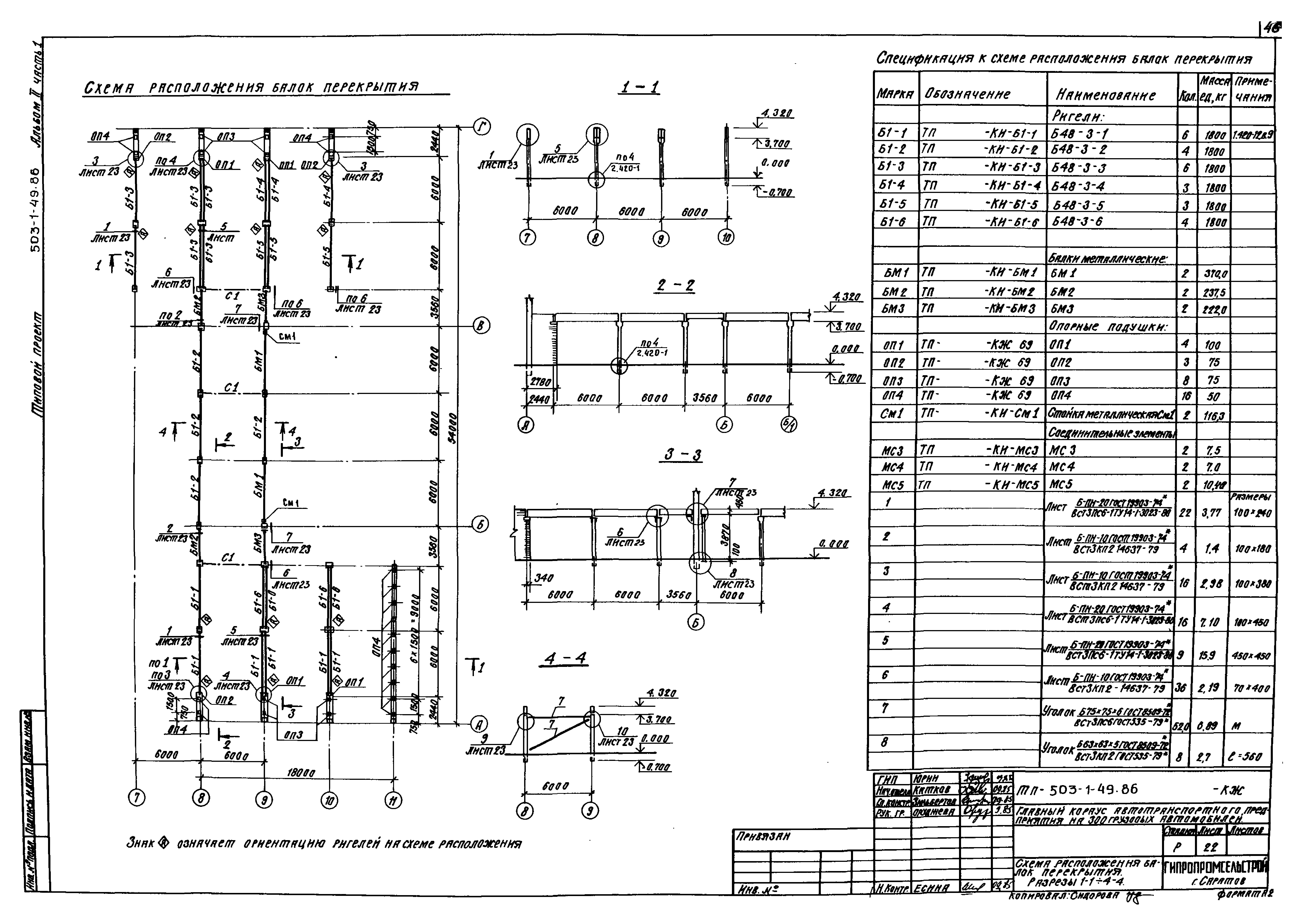 Типовой проект 503-1-49.86