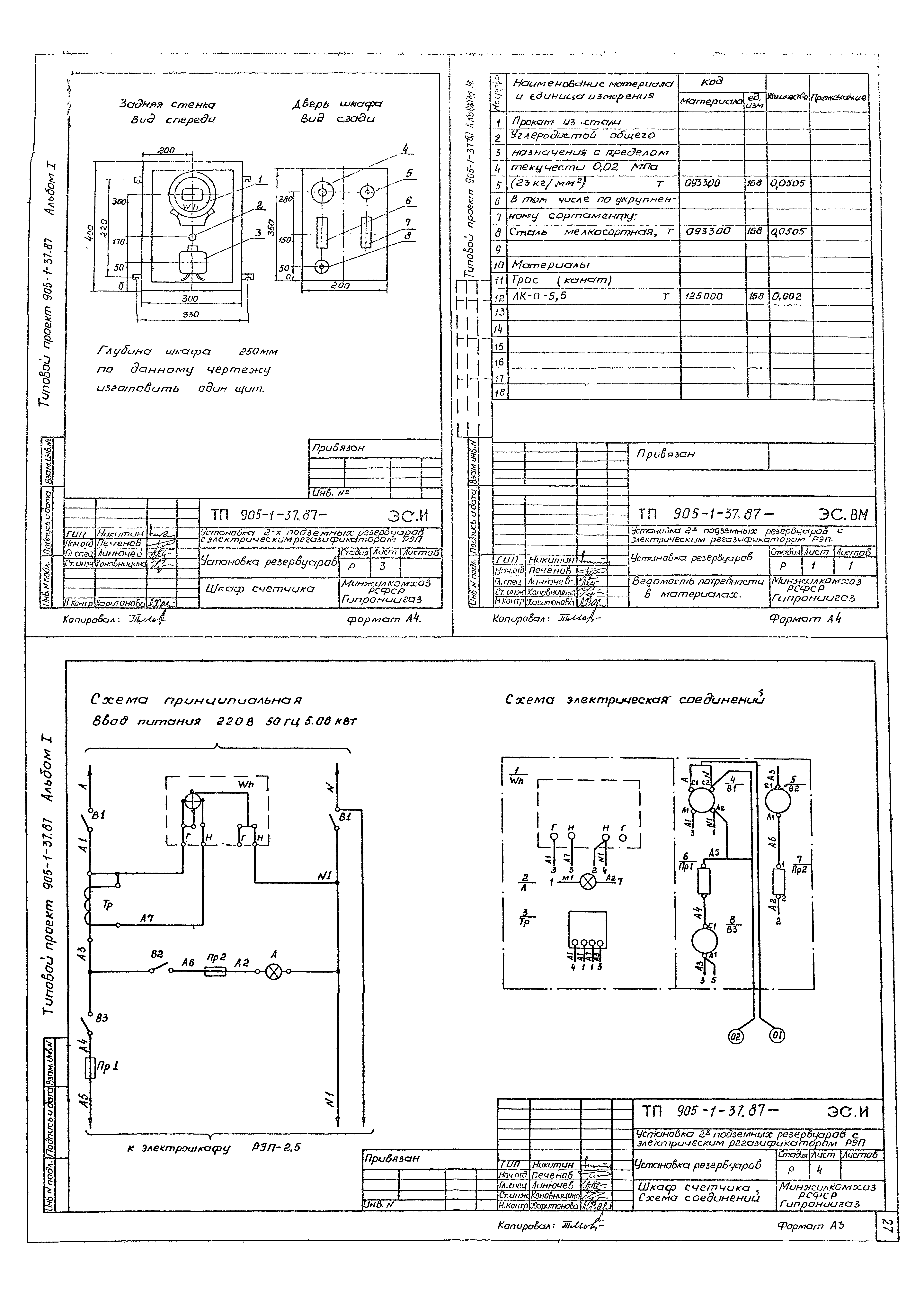 Типовой проект 905-1-37.87