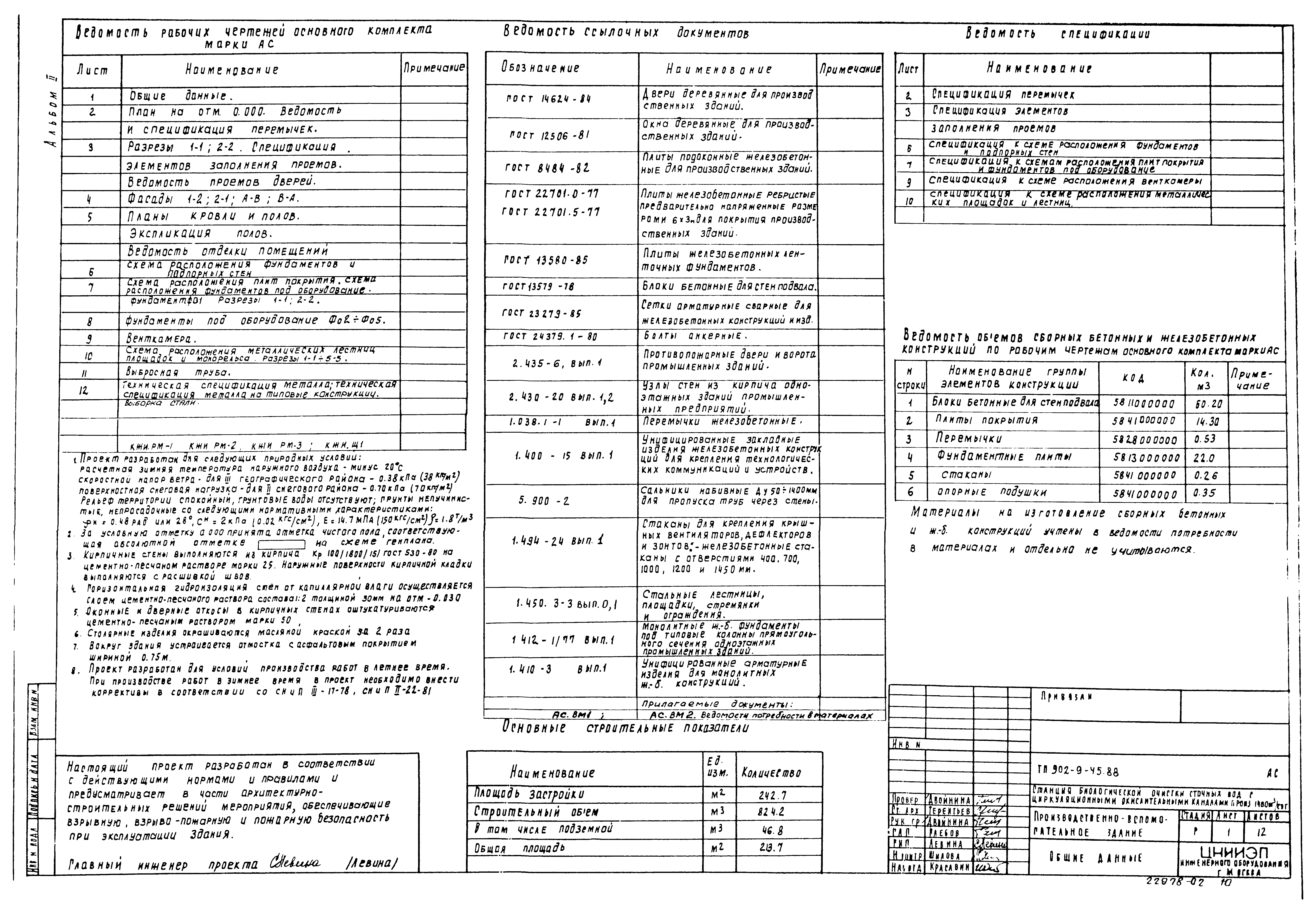 Типовой проект 902-9-45.88