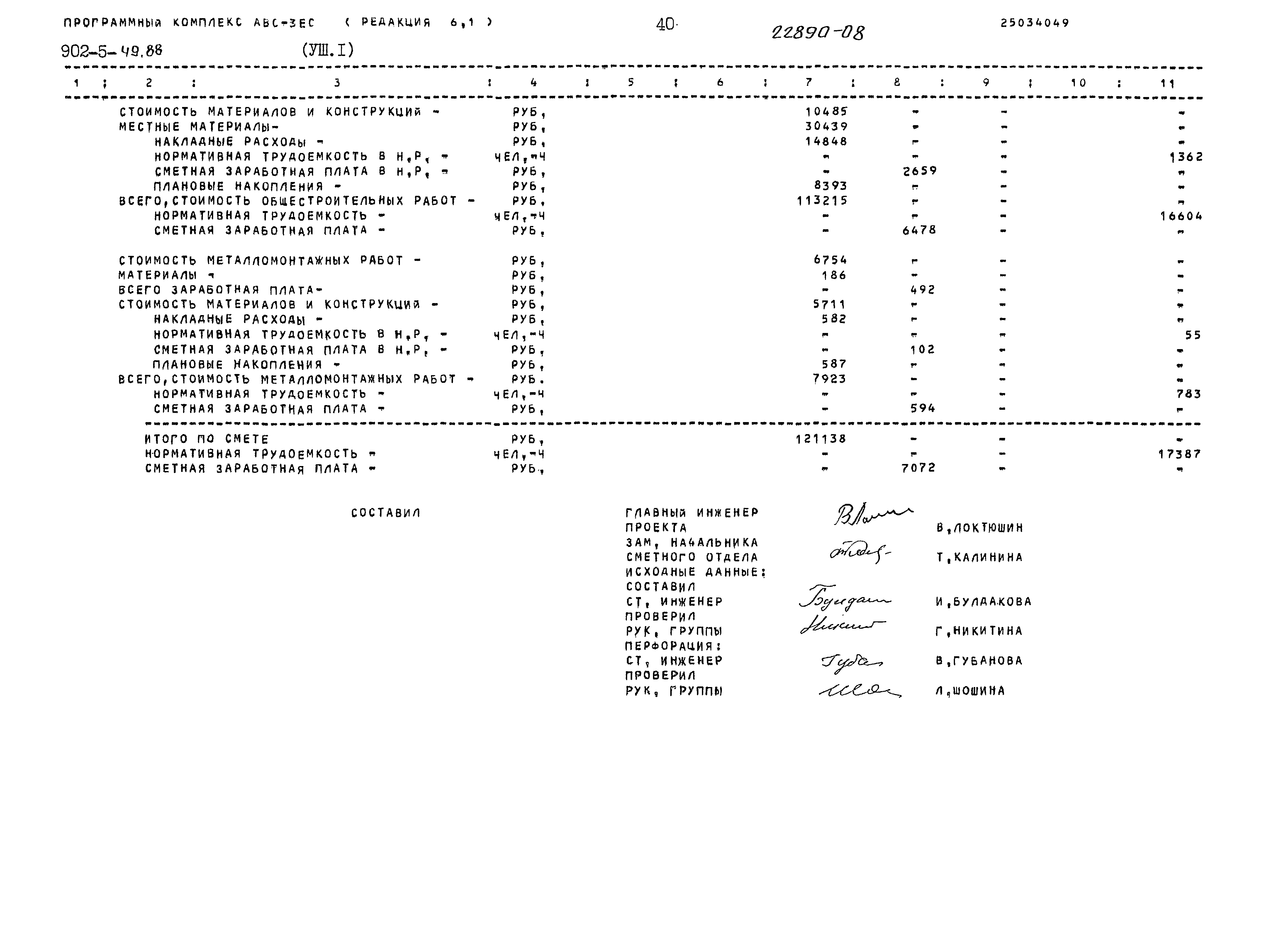Типовой проект 902-5-49.88