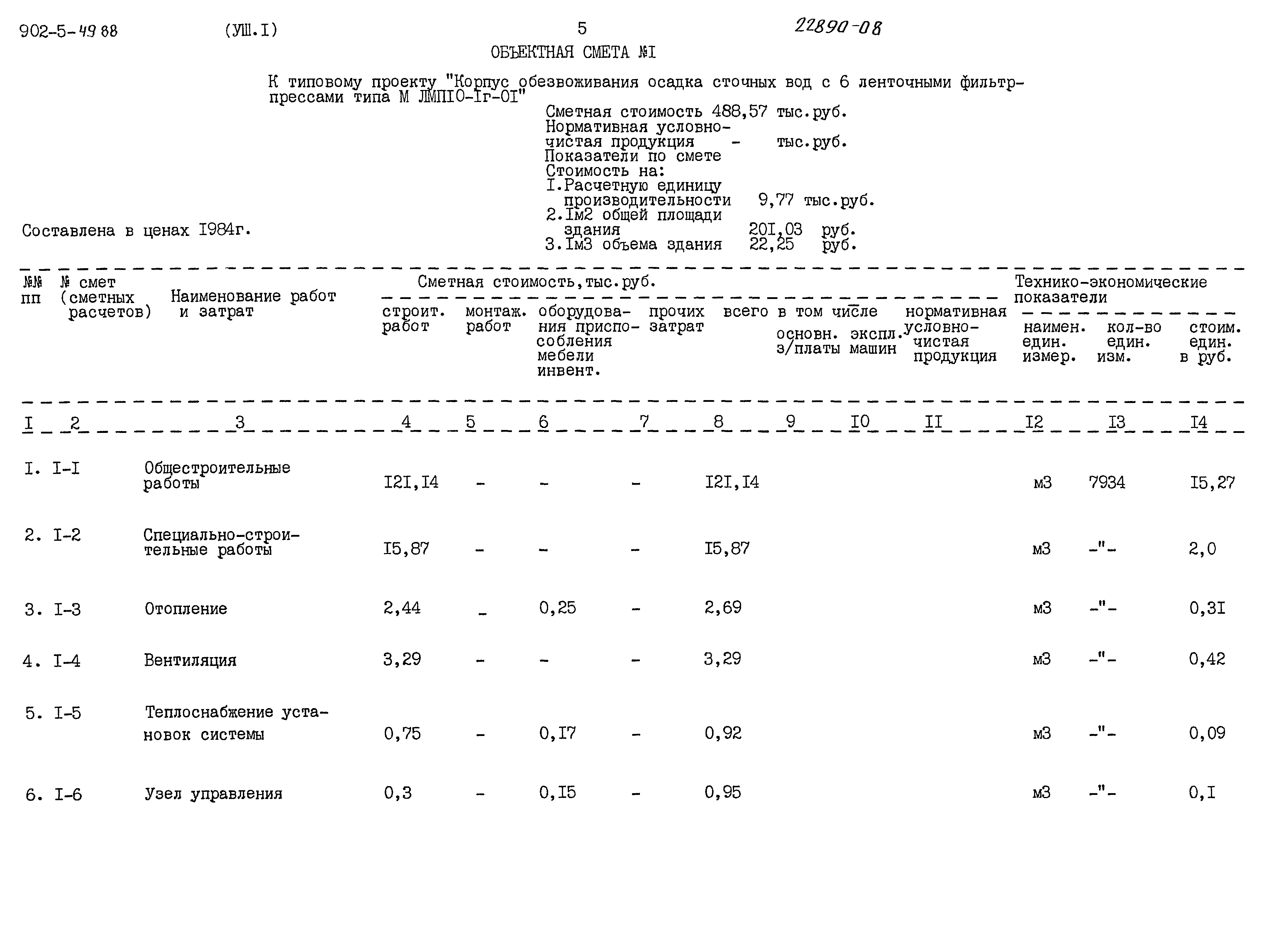 Типовой проект 902-5-49.88