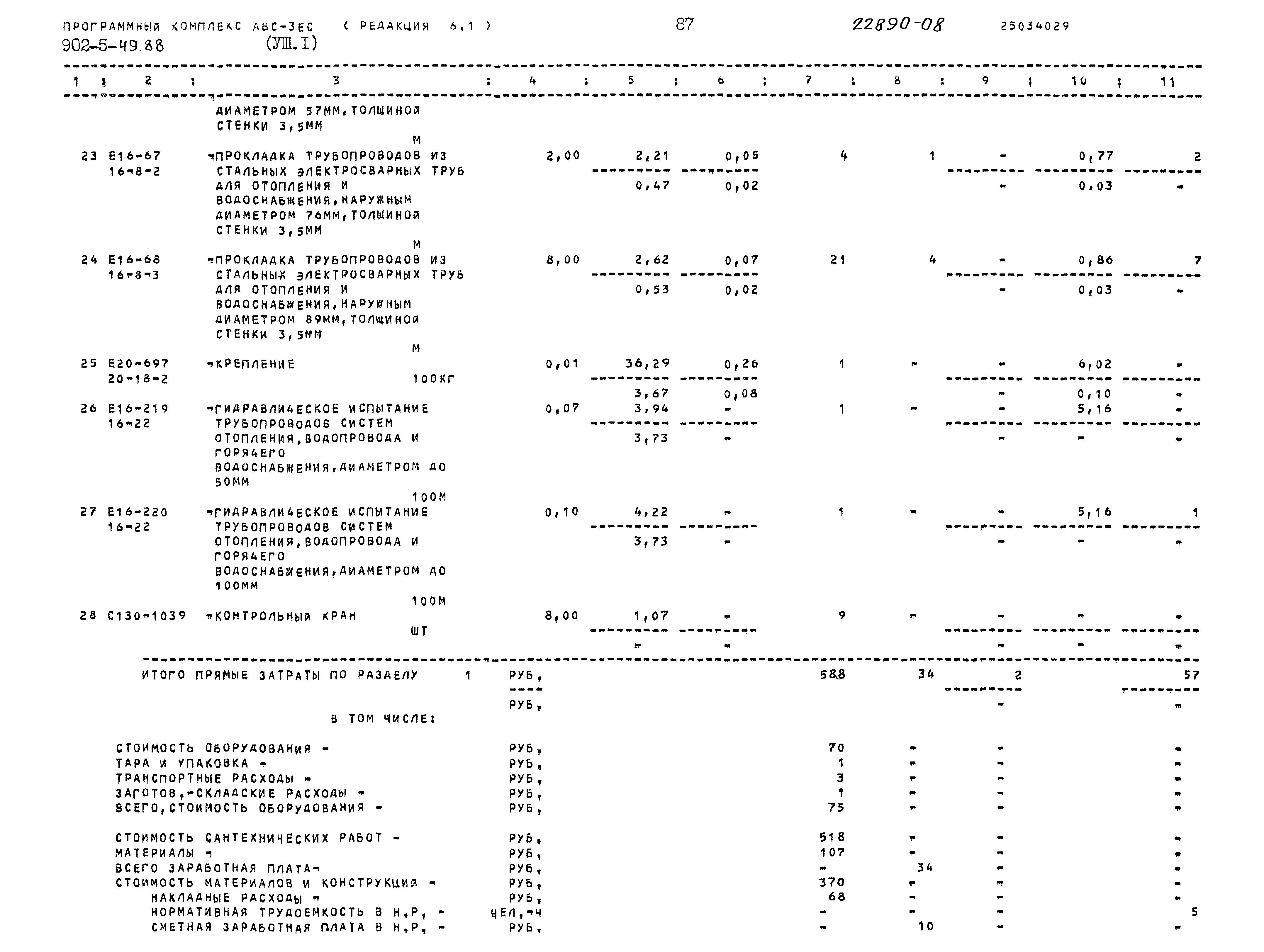 Типовой проект 902-5-49.88