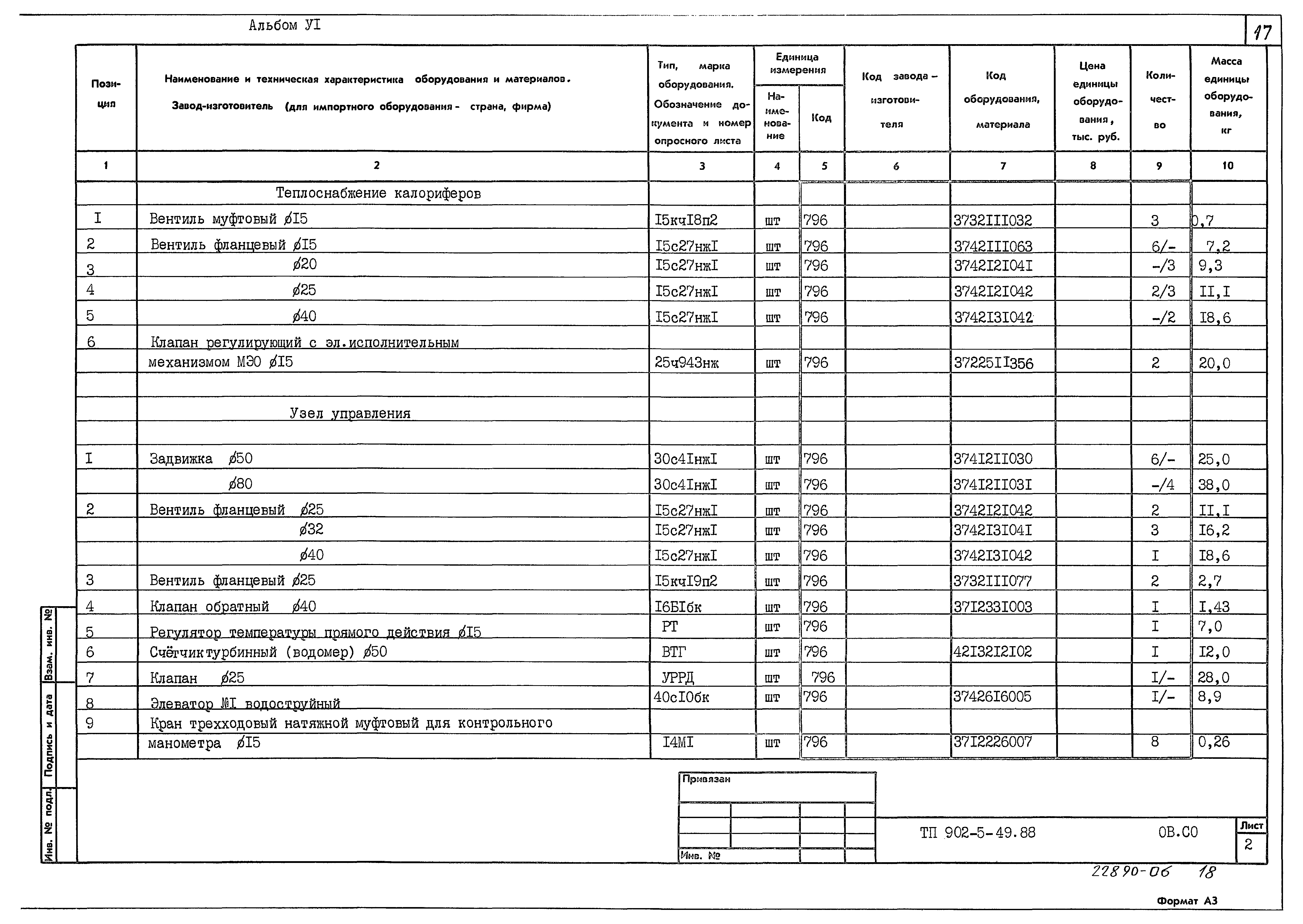 Типовой проект 902-5-49.88
