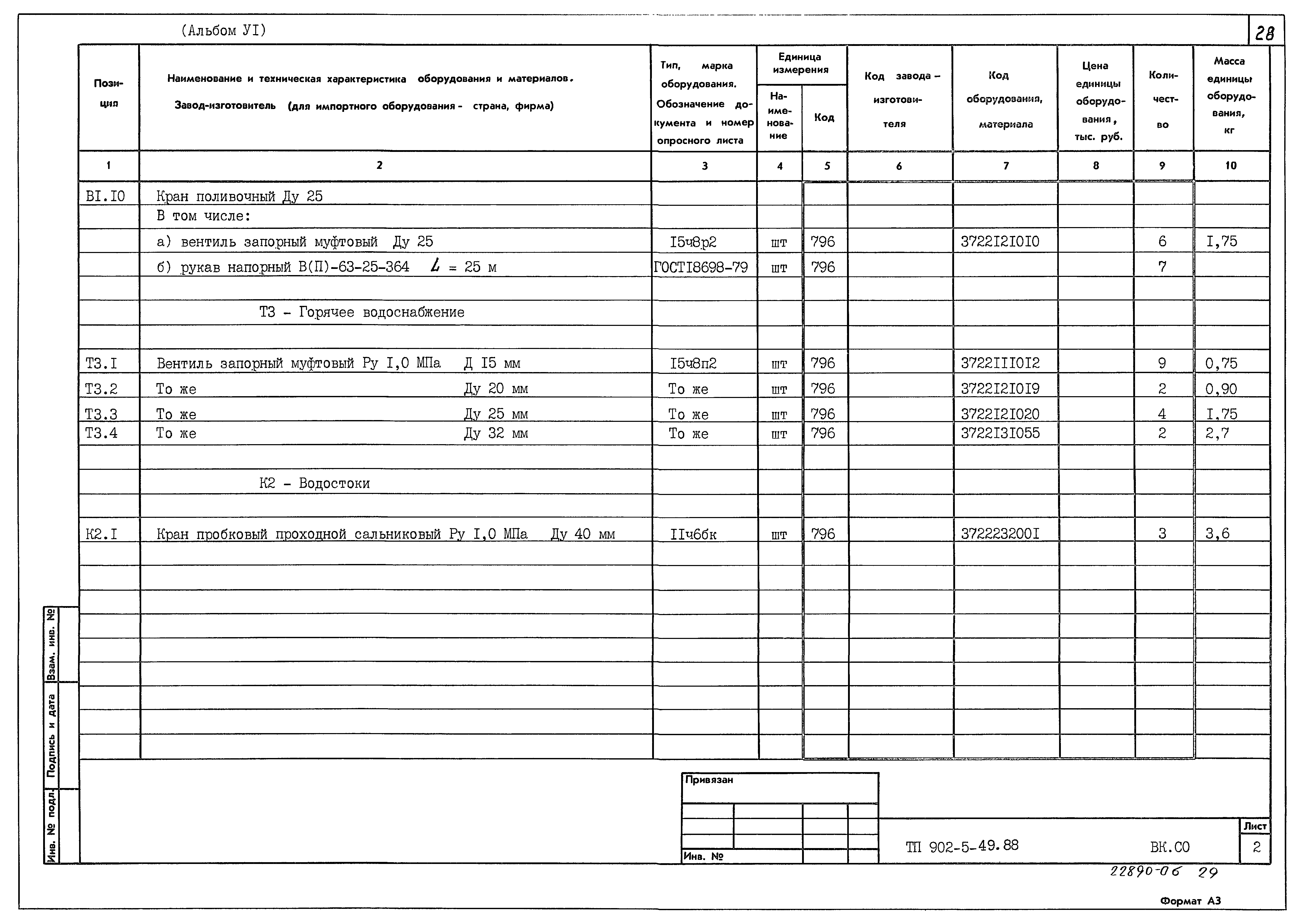 Типовой проект 902-5-49.88