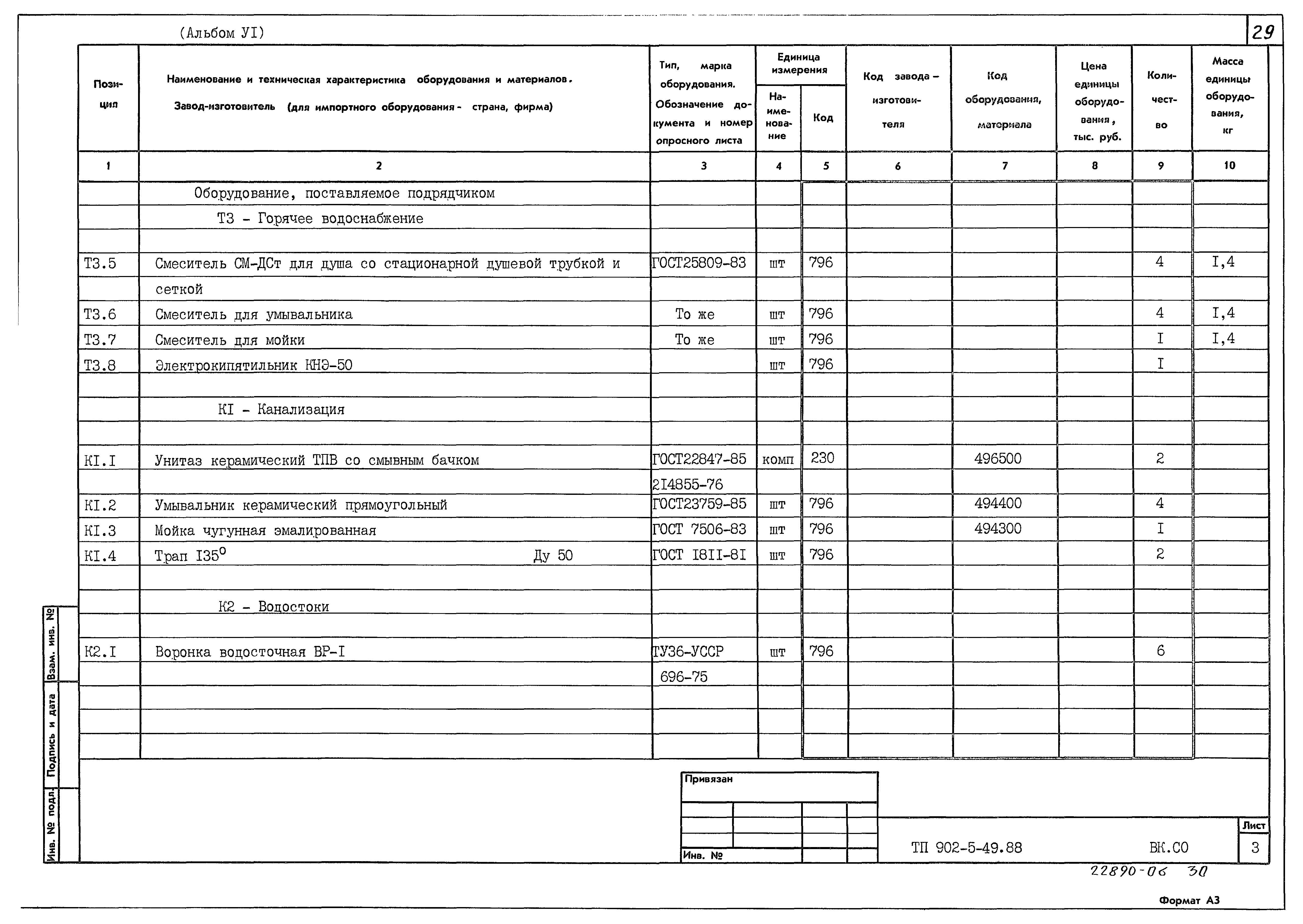 Типовой проект 902-5-49.88