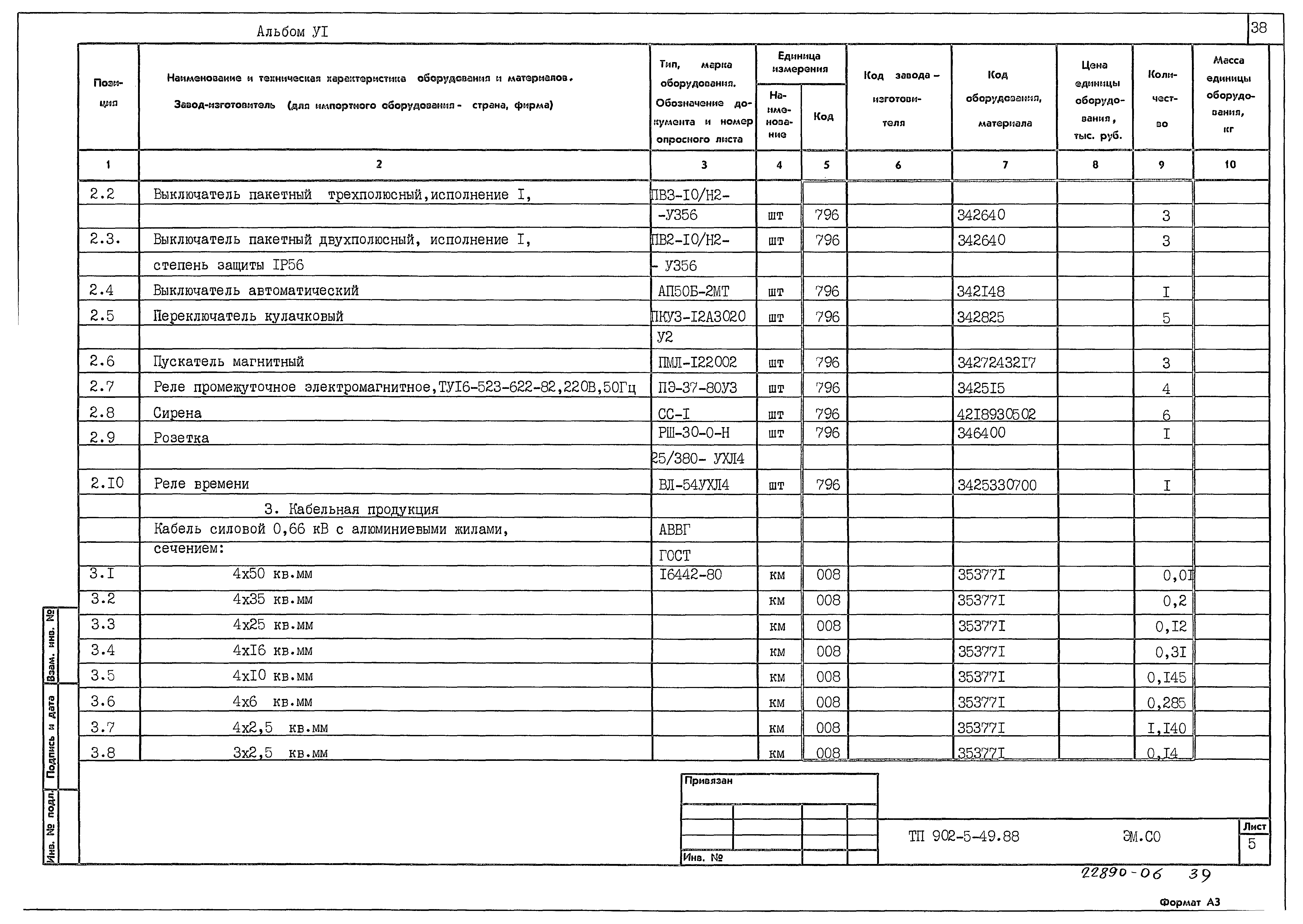 Типовой проект 902-5-49.88