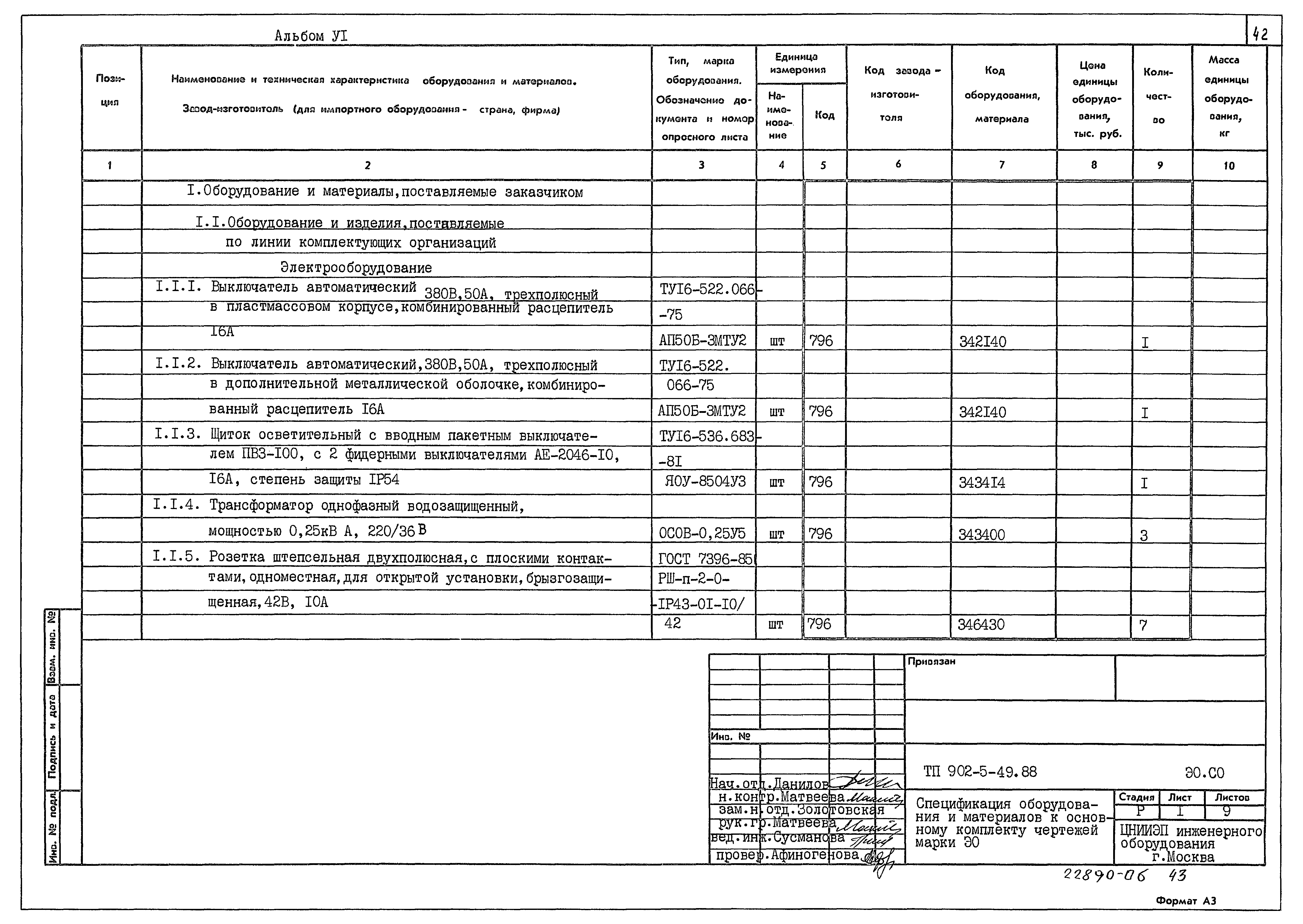 Типовой проект 902-5-49.88