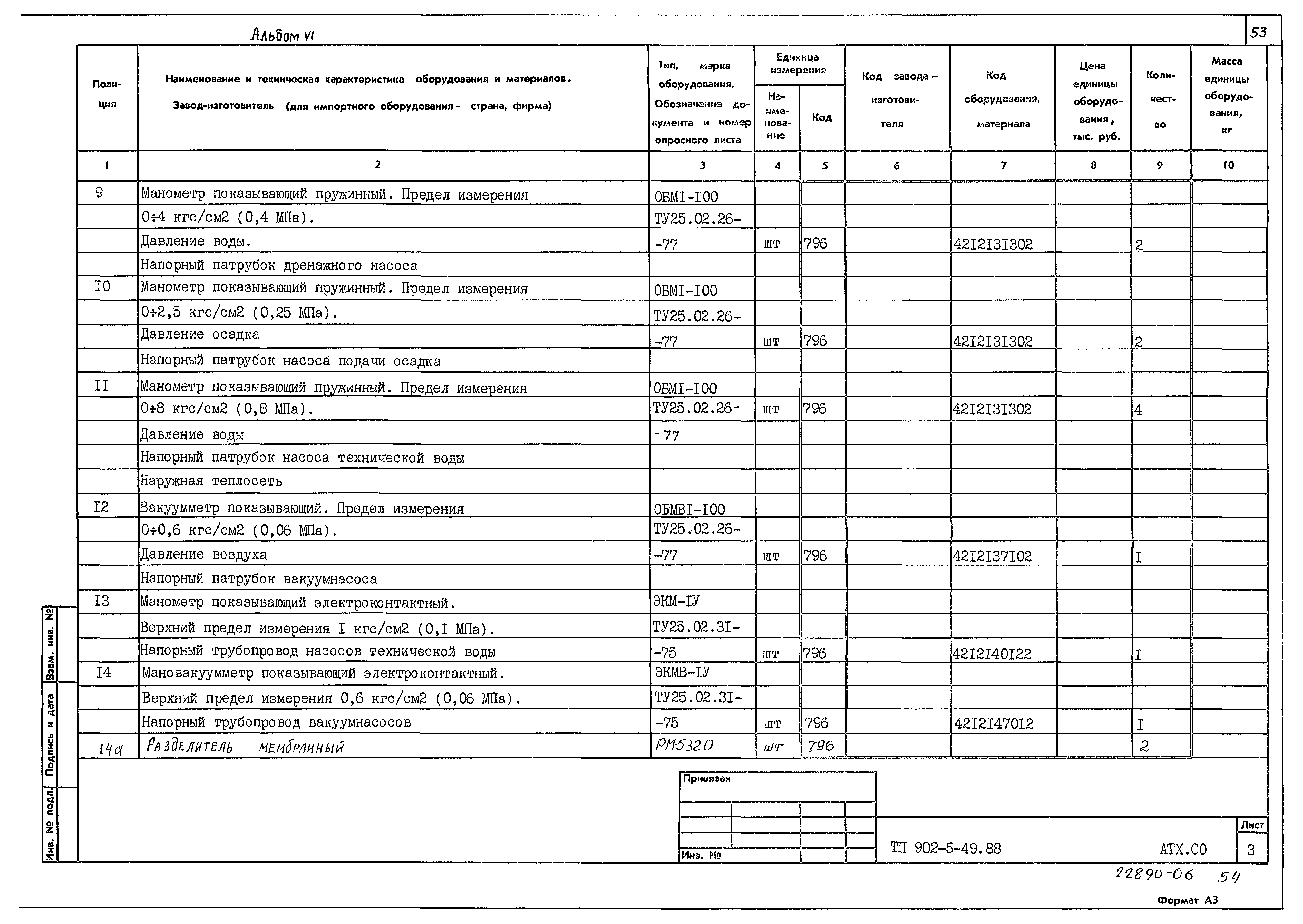 Типовой проект 902-5-49.88