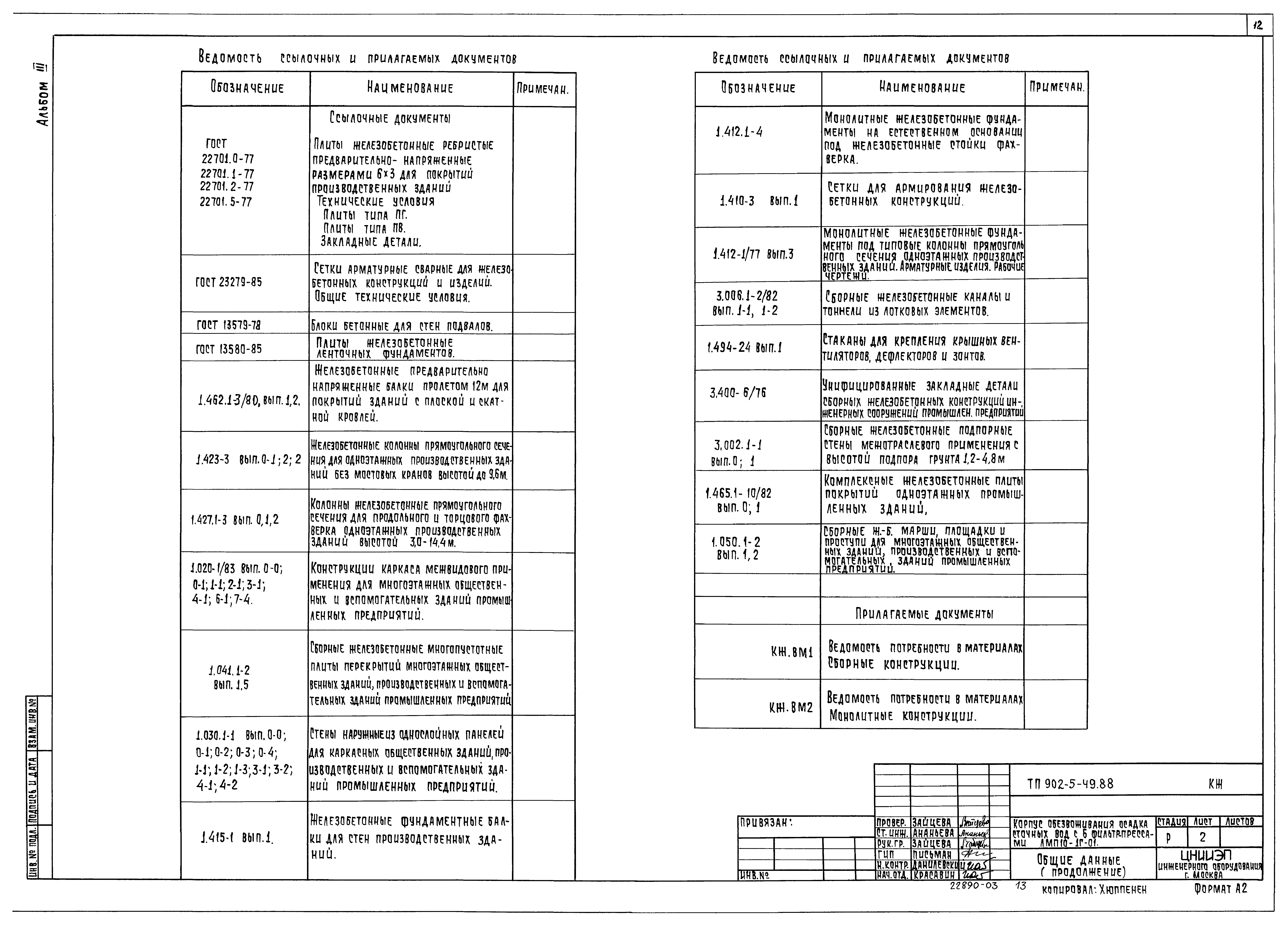 Типовой проект 902-5-49.88