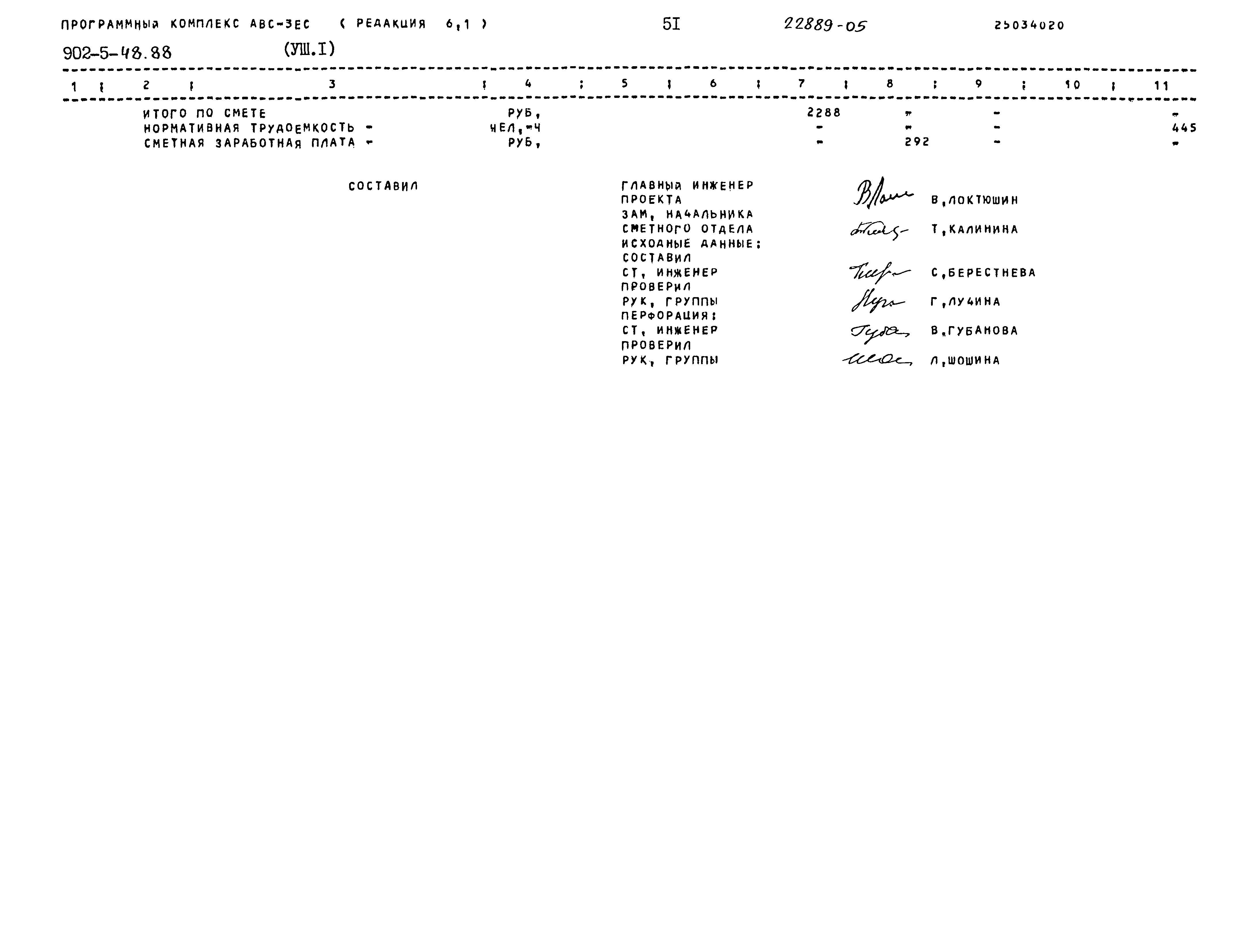 Типовой проект 902-5-48.88