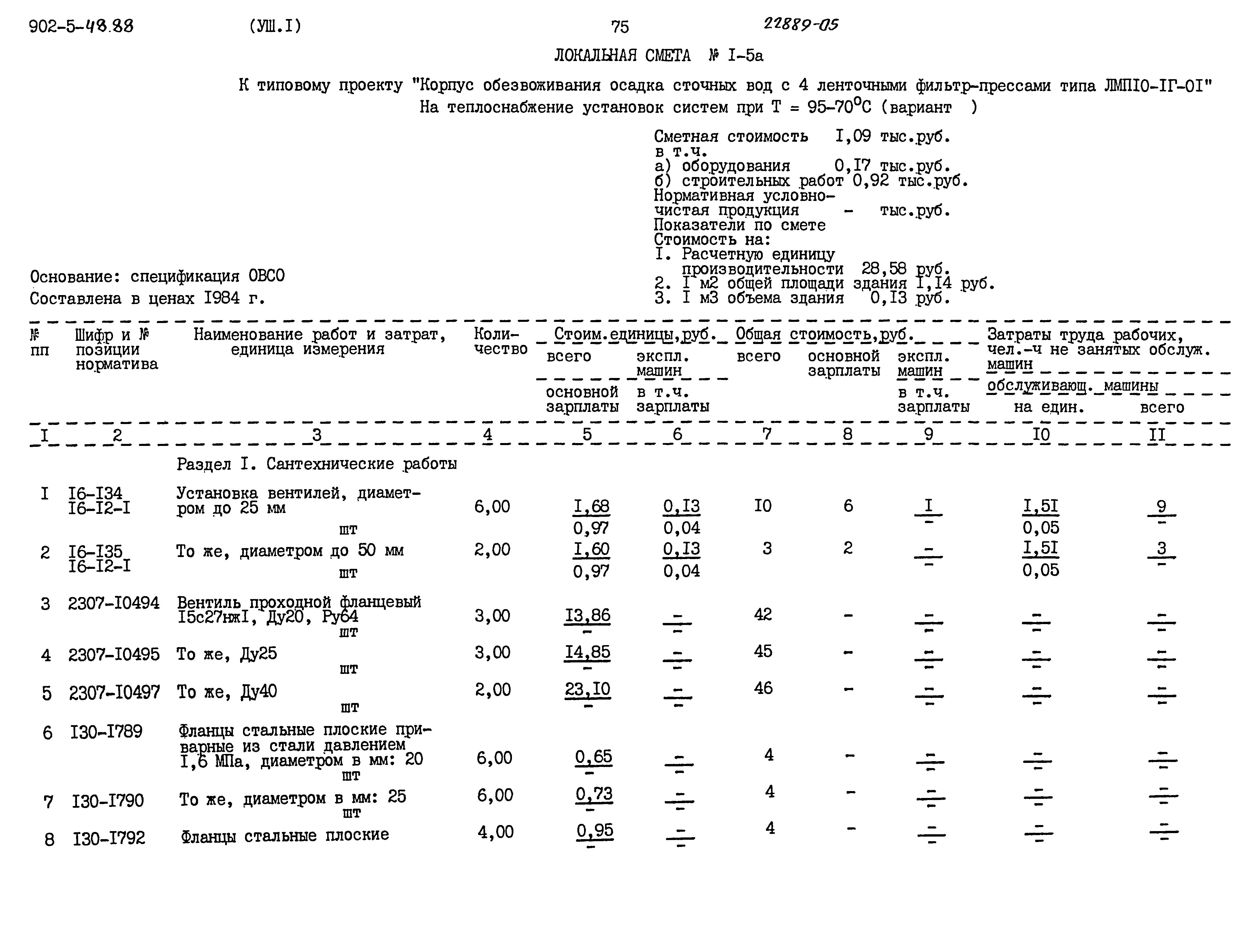 Типовой проект 902-5-48.88