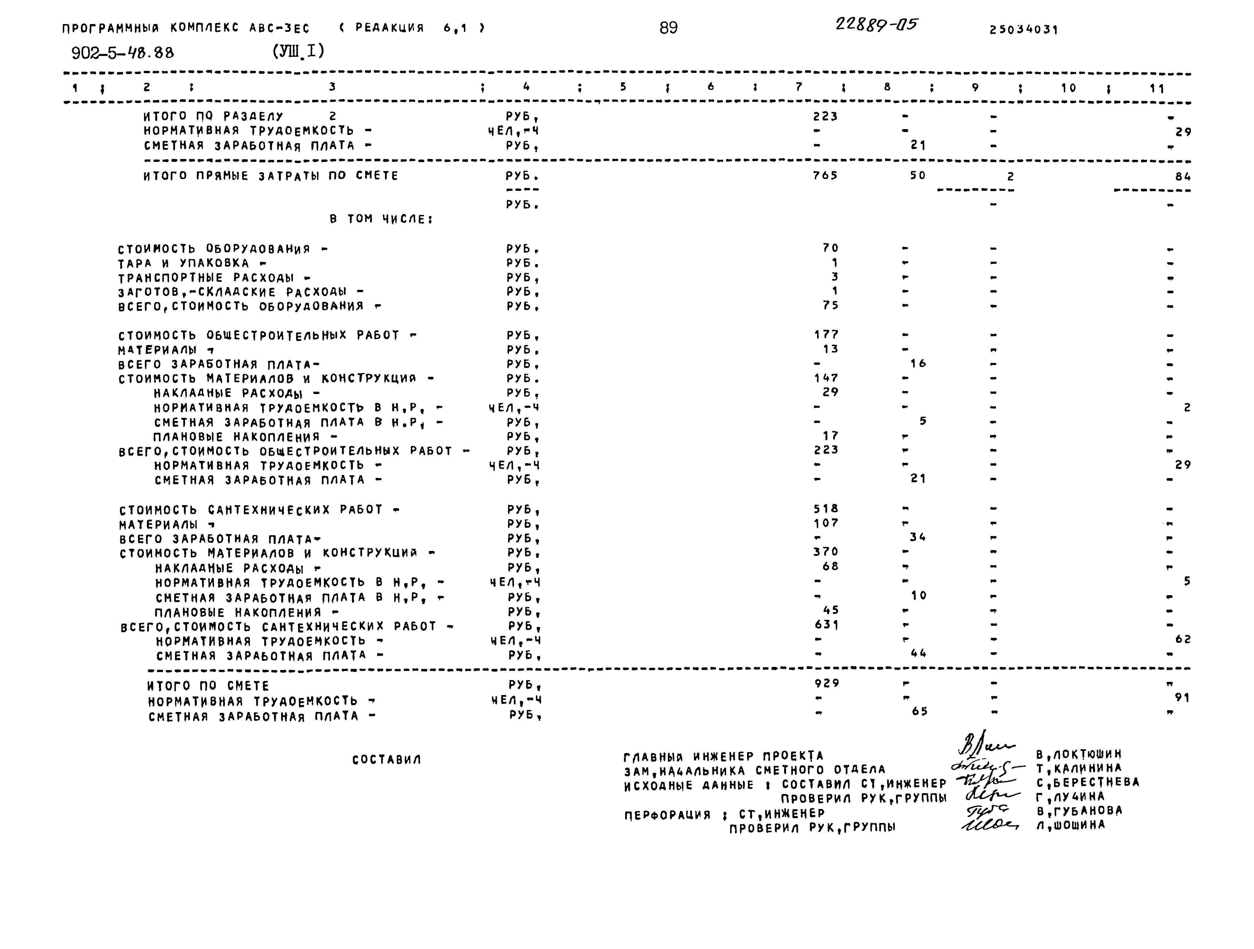 Типовой проект 902-5-48.88