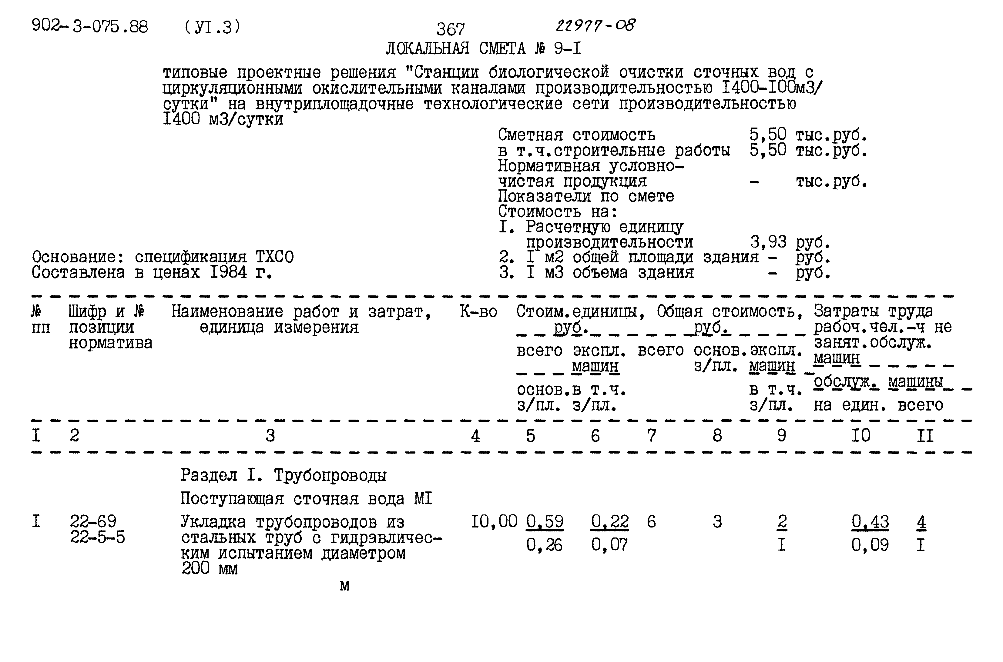Типовые проектные решения 902-3-075.88