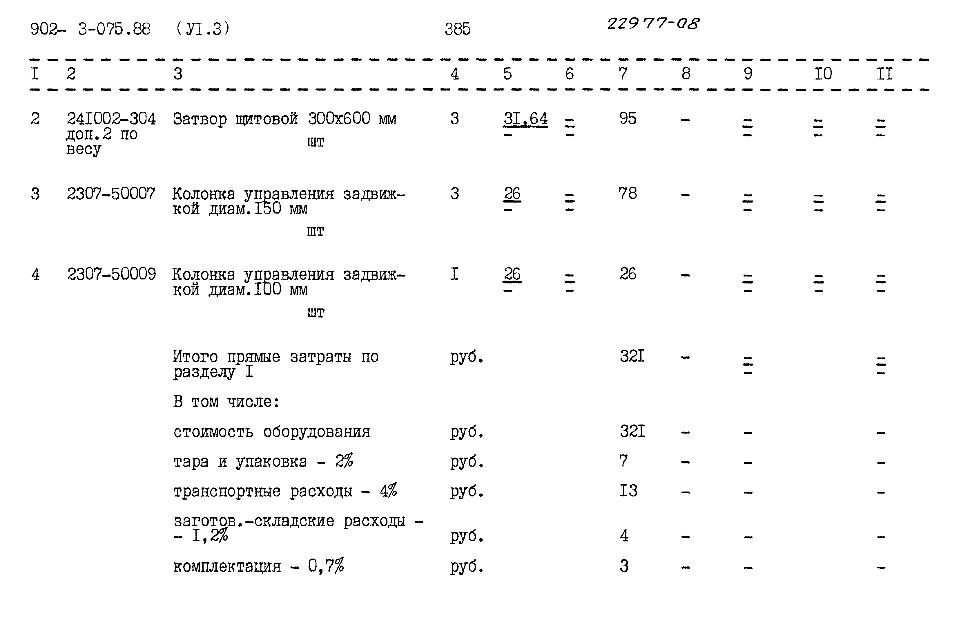 Типовые проектные решения 902-3-075.88