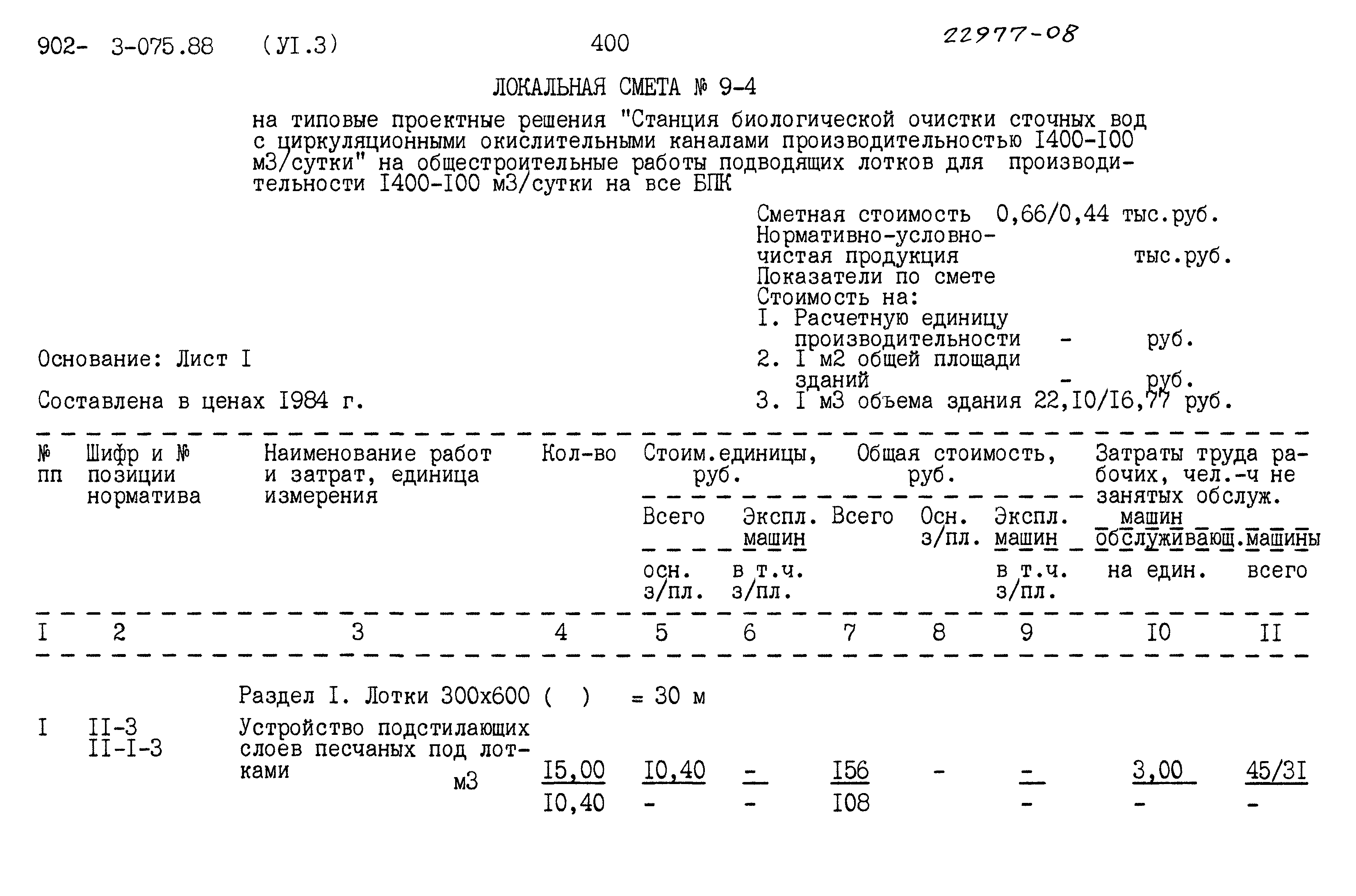 Типовые проектные решения 902-3-075.88