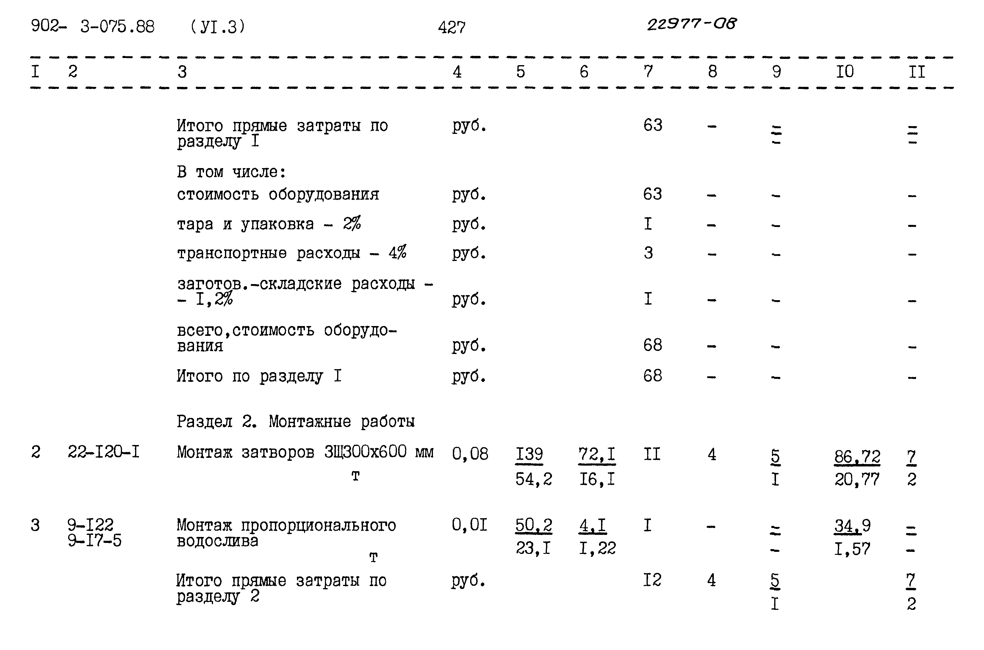 Типовые проектные решения 902-3-075.88