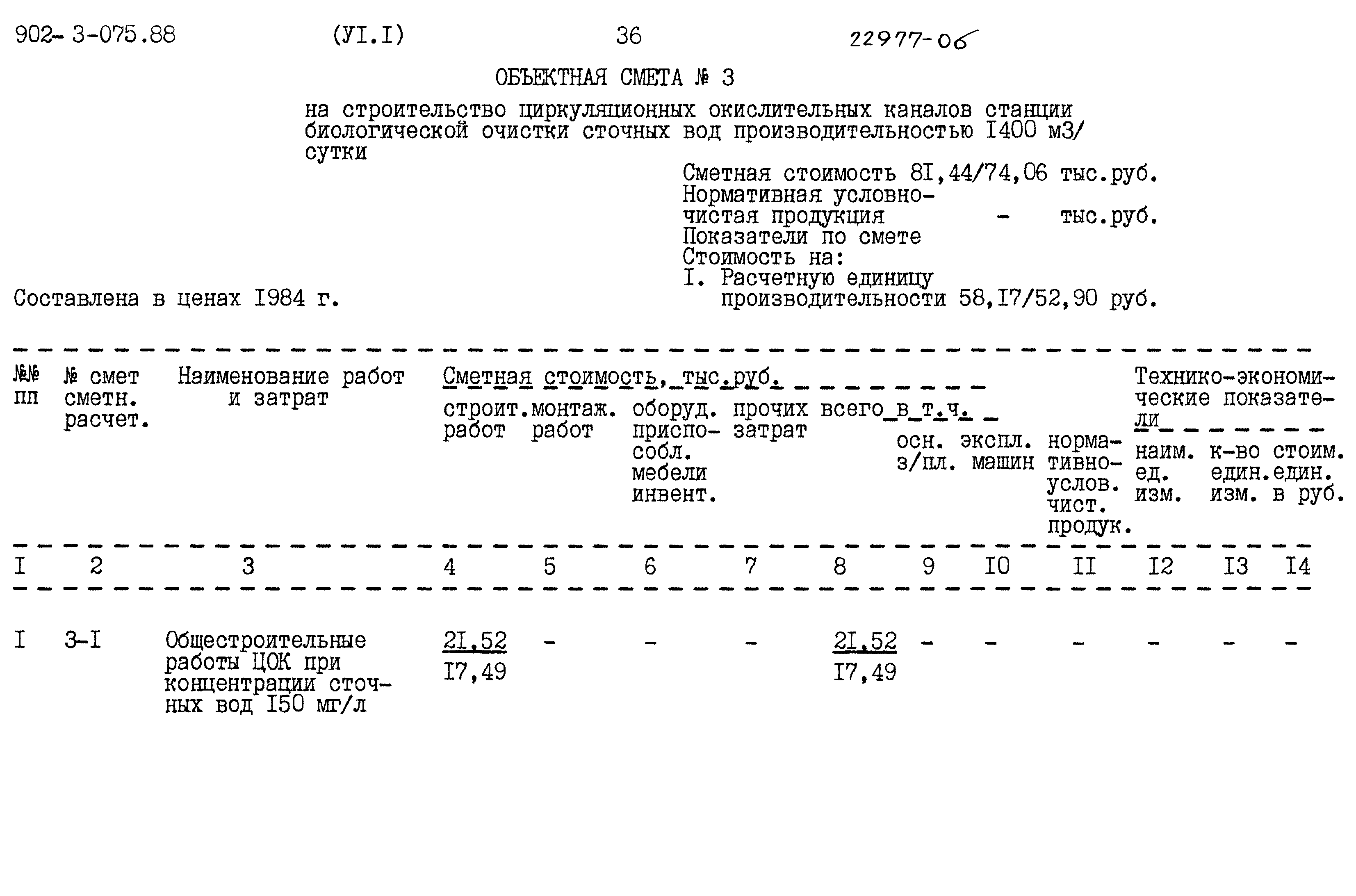 Типовые проектные решения 902-3-075.88