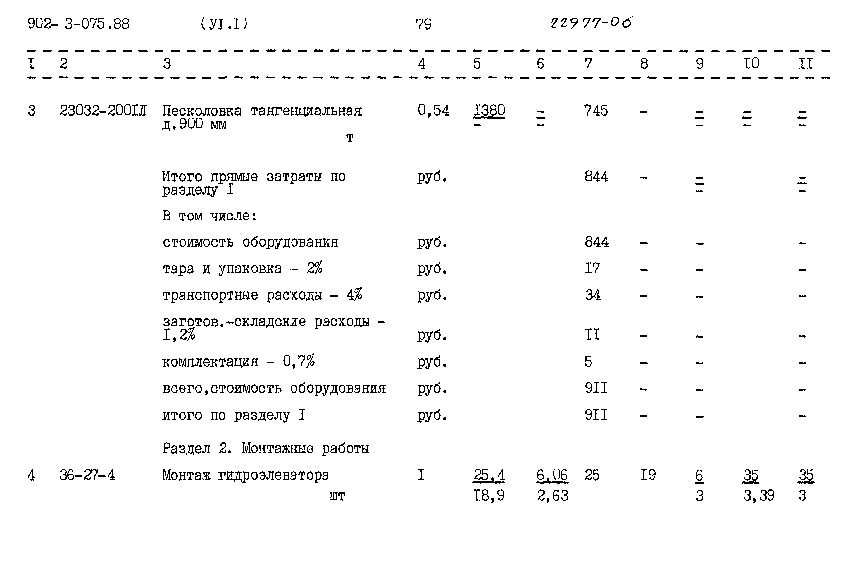 Типовые проектные решения 902-3-075.88
