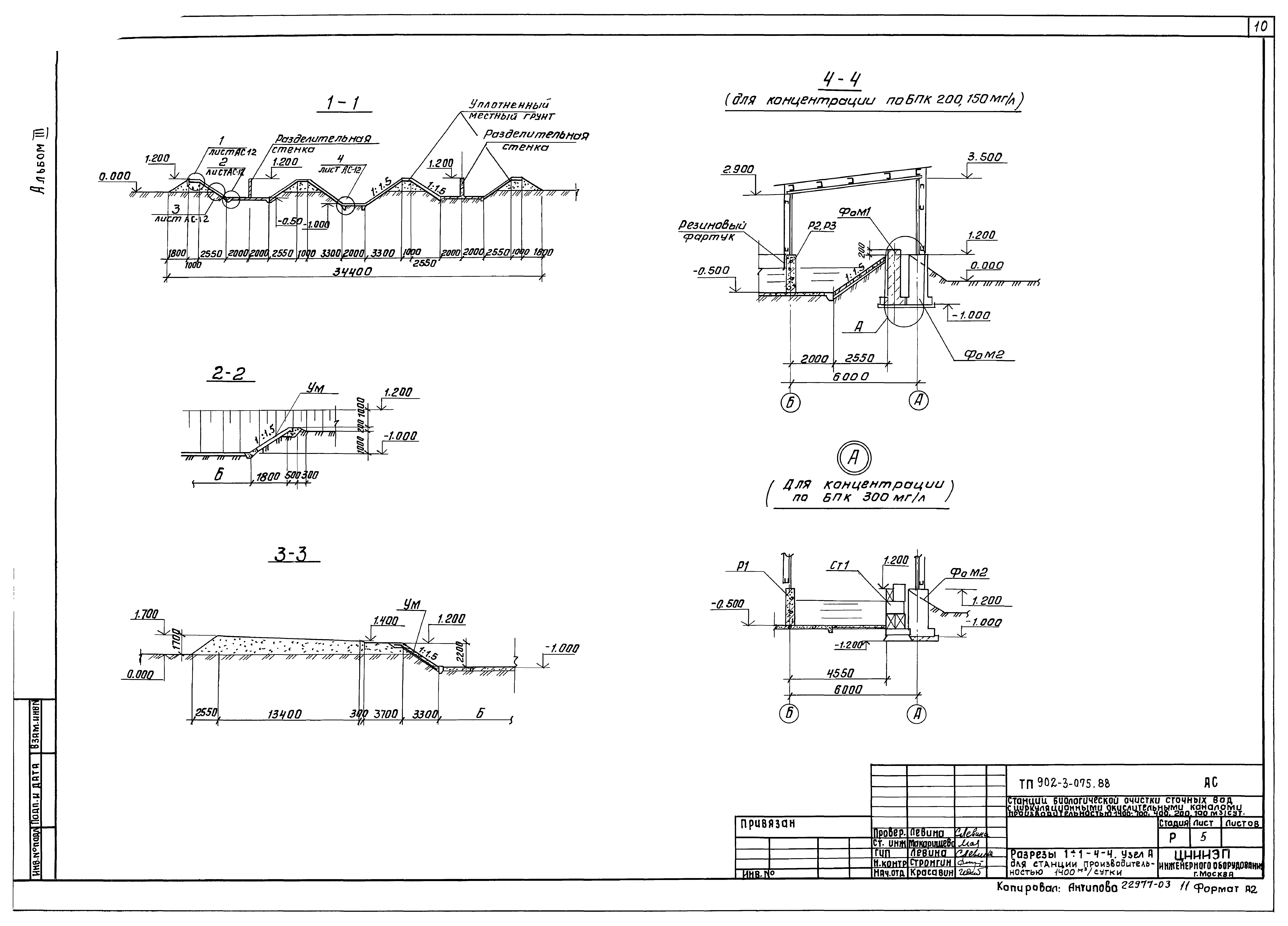 Типовые проектные решения 902-3-075.88