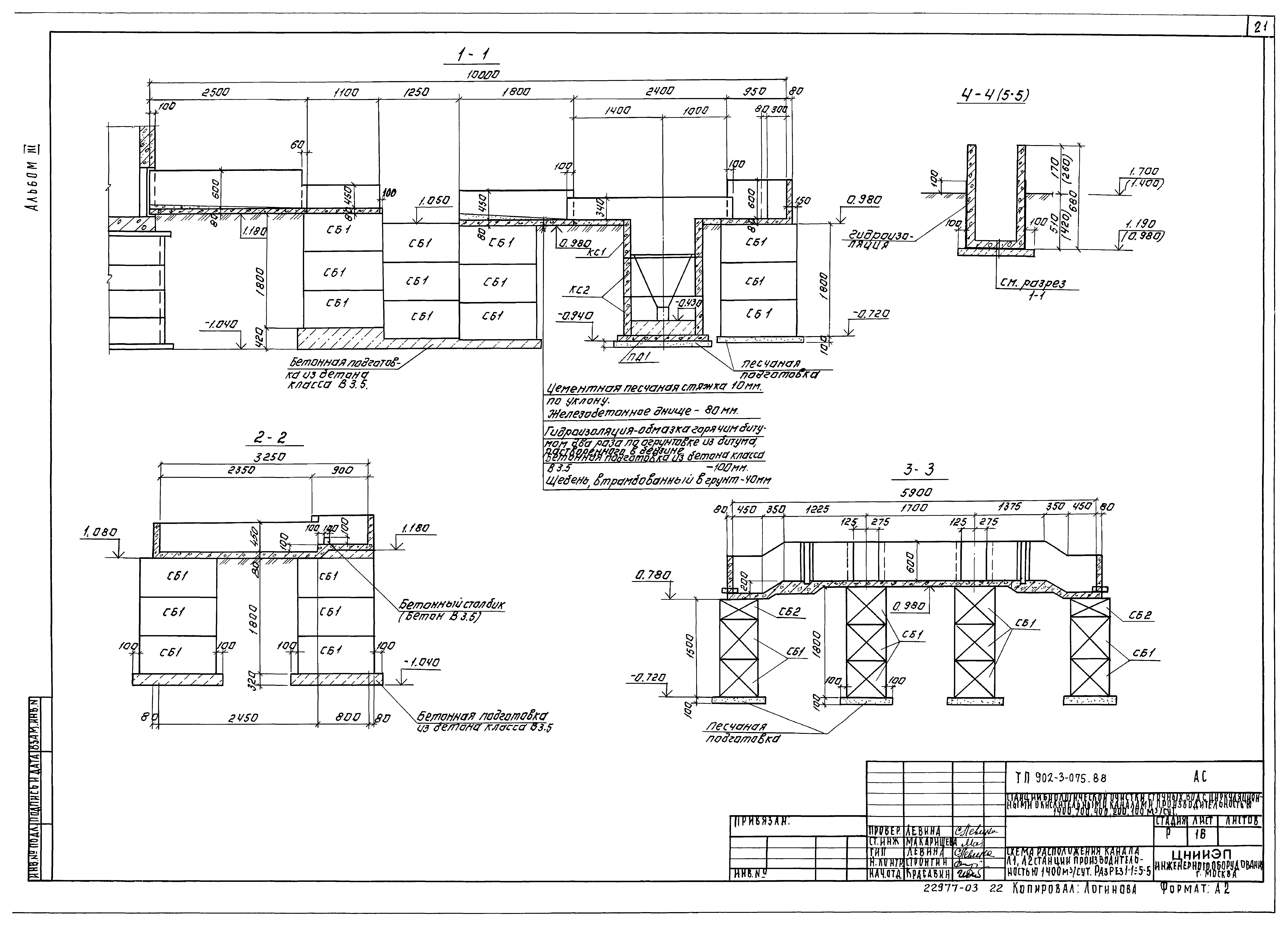 Типовые проектные решения 902-3-075.88