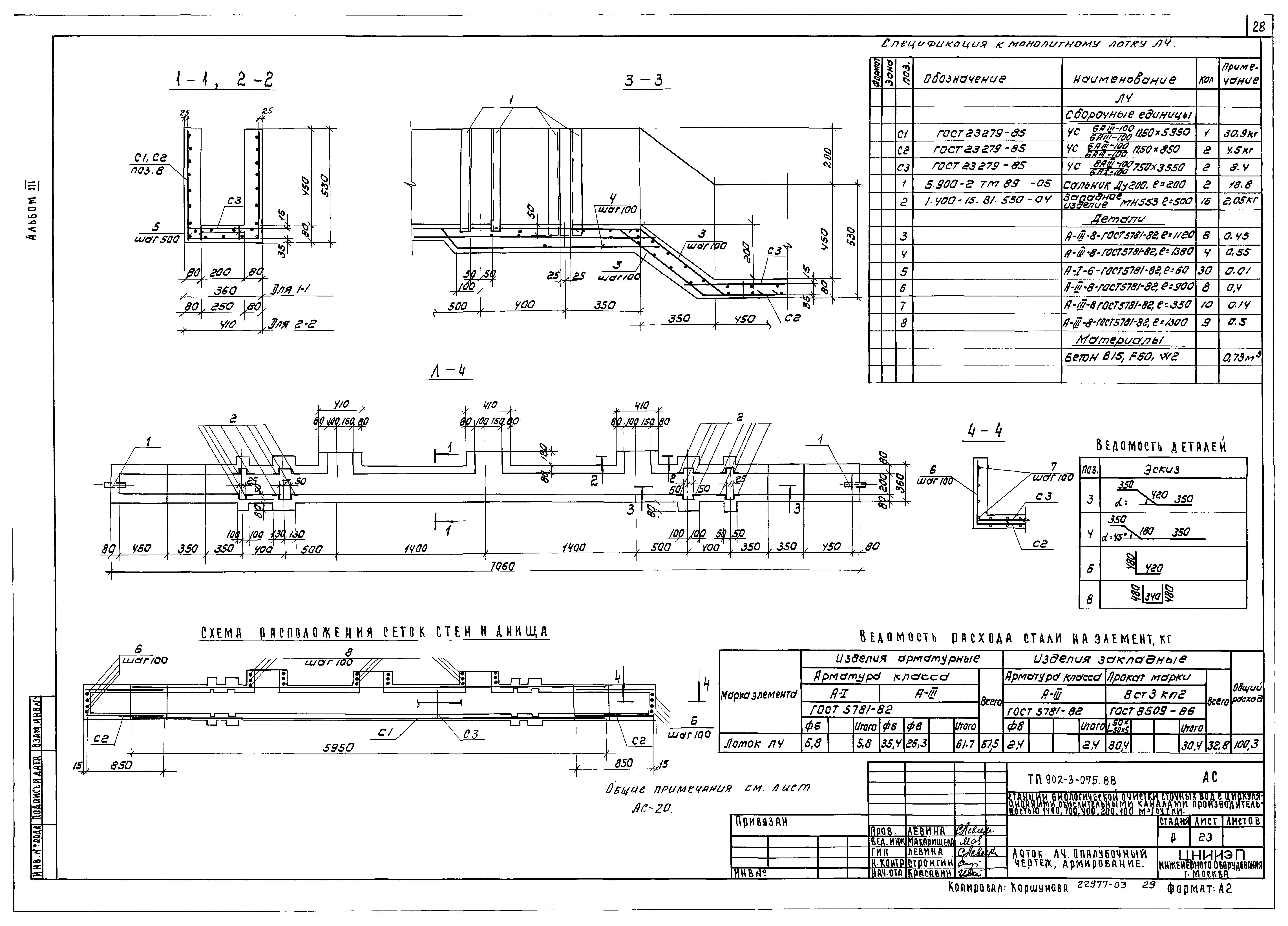 Типовые проектные решения 902-3-075.88