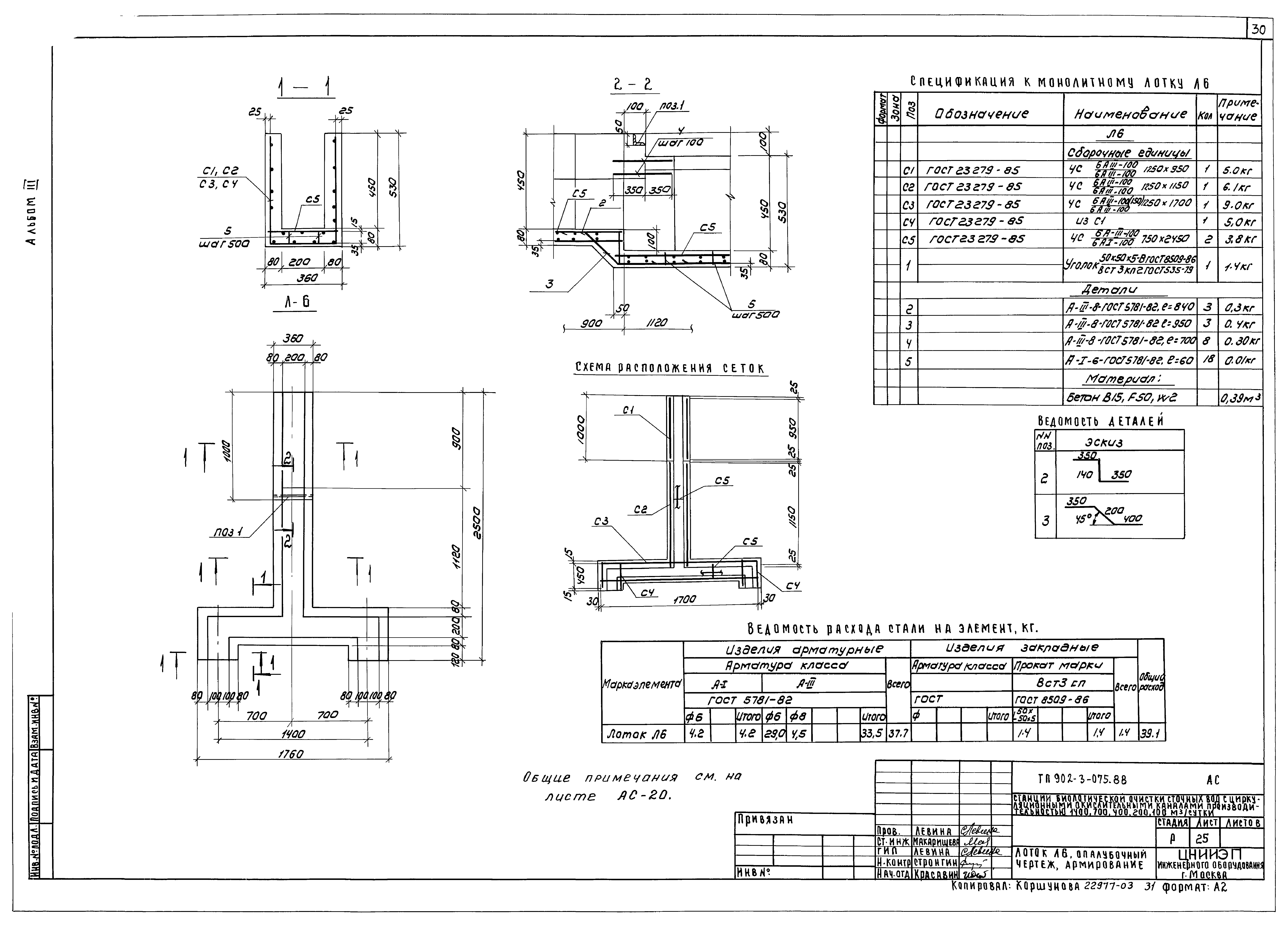 Типовые проектные решения 902-3-075.88