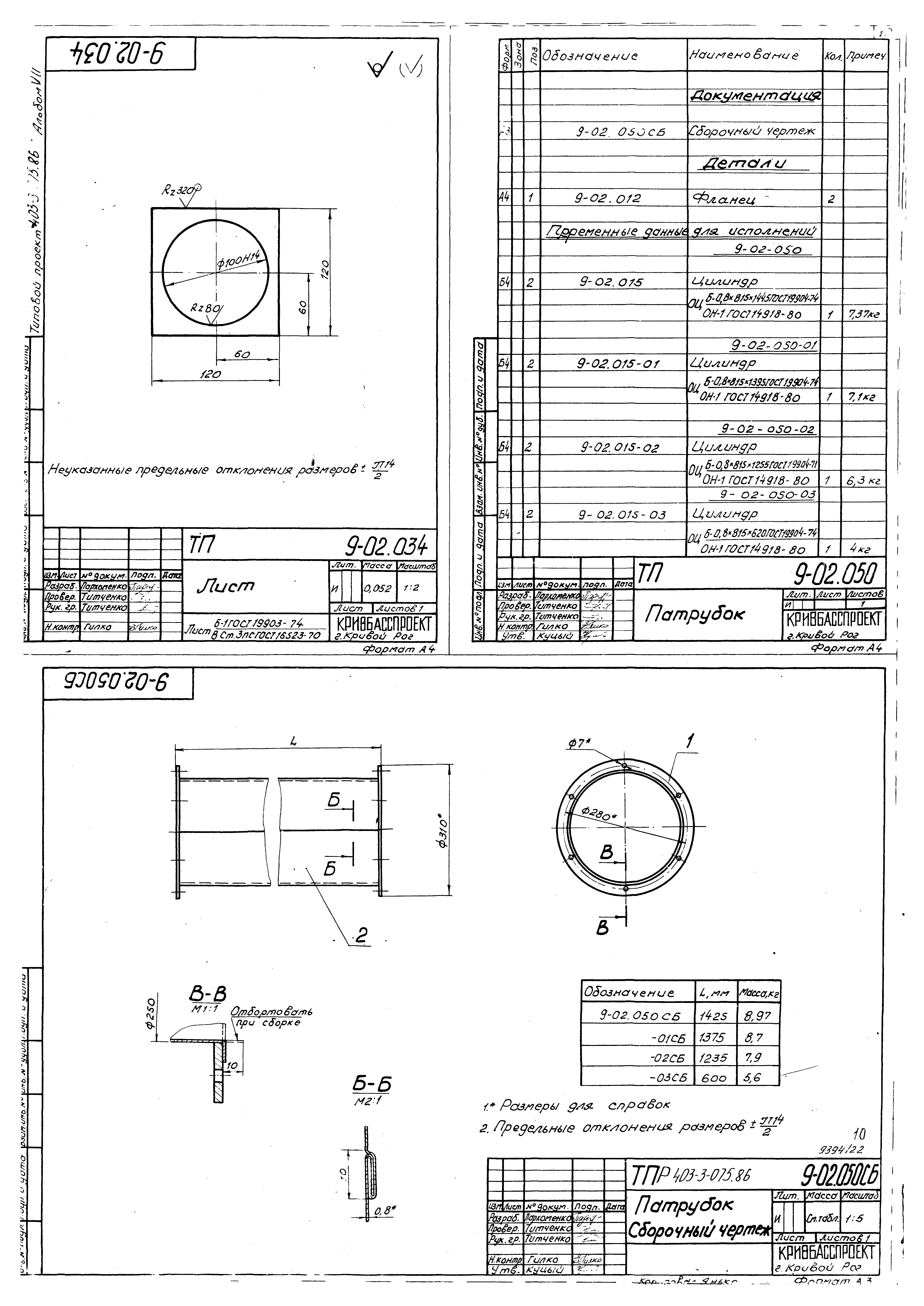 Типовые проектные решения 403-3-075.86