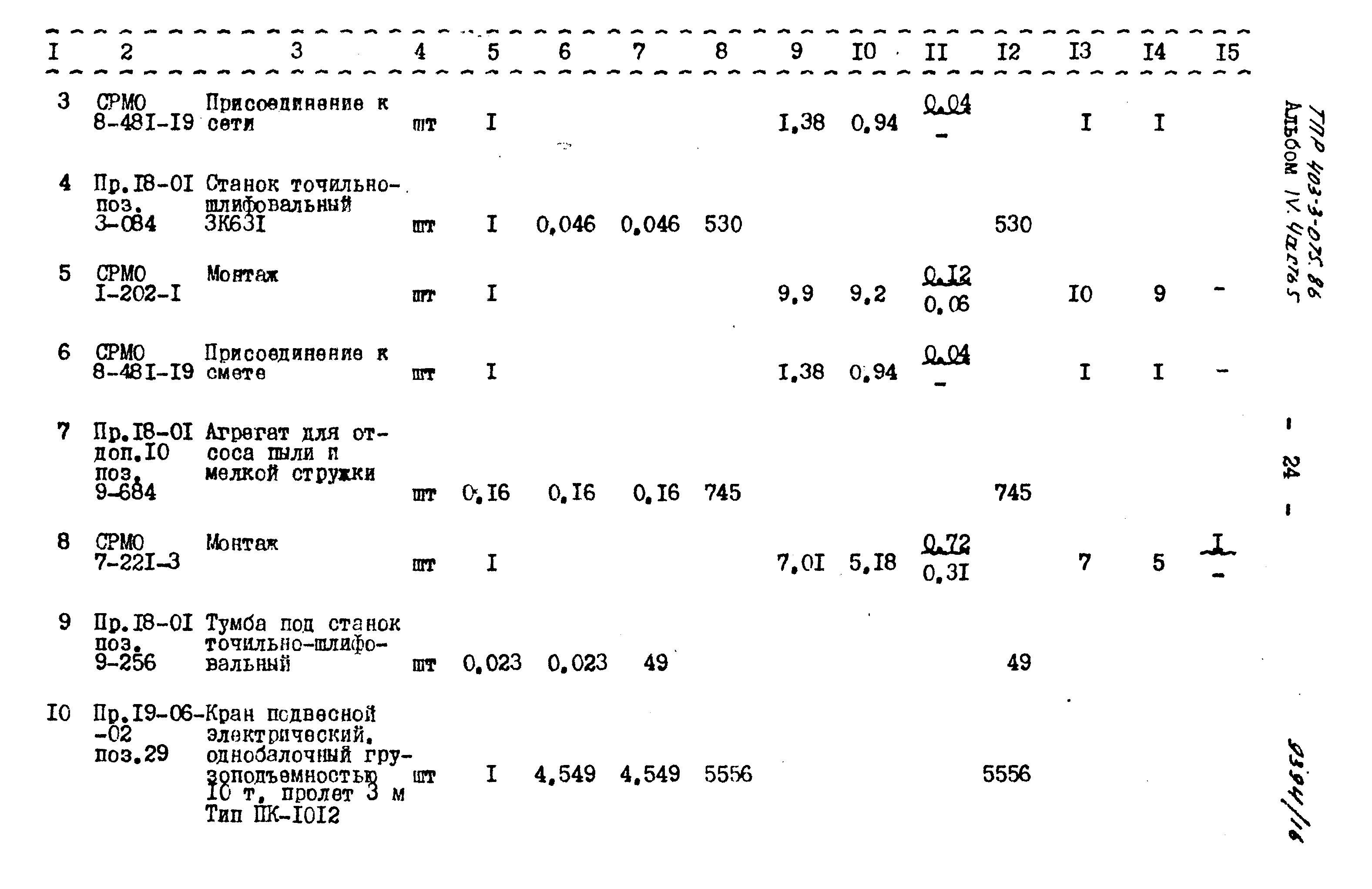 Типовые проектные решения 403-3-075.86