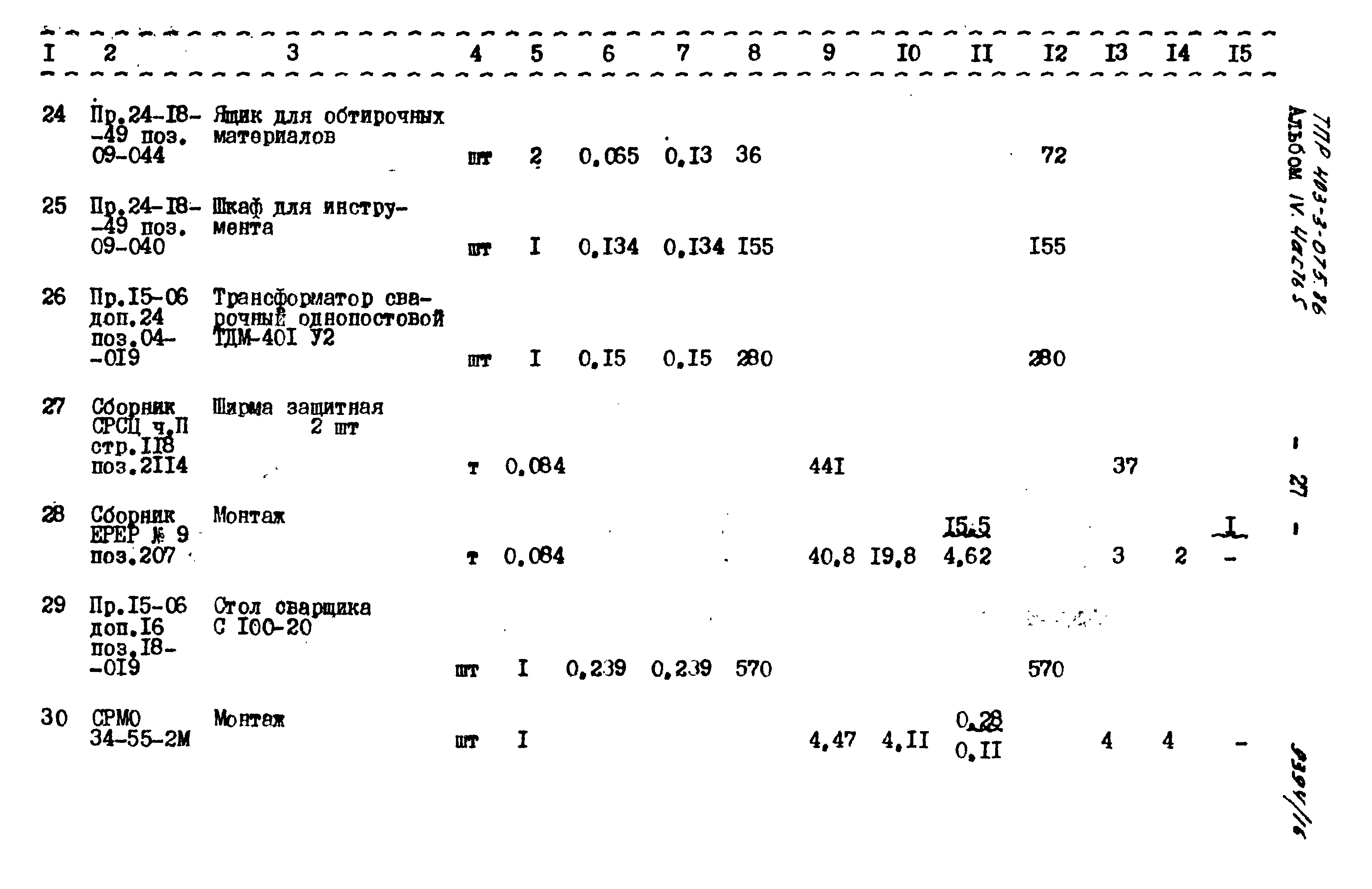 Типовые проектные решения 403-3-075.86