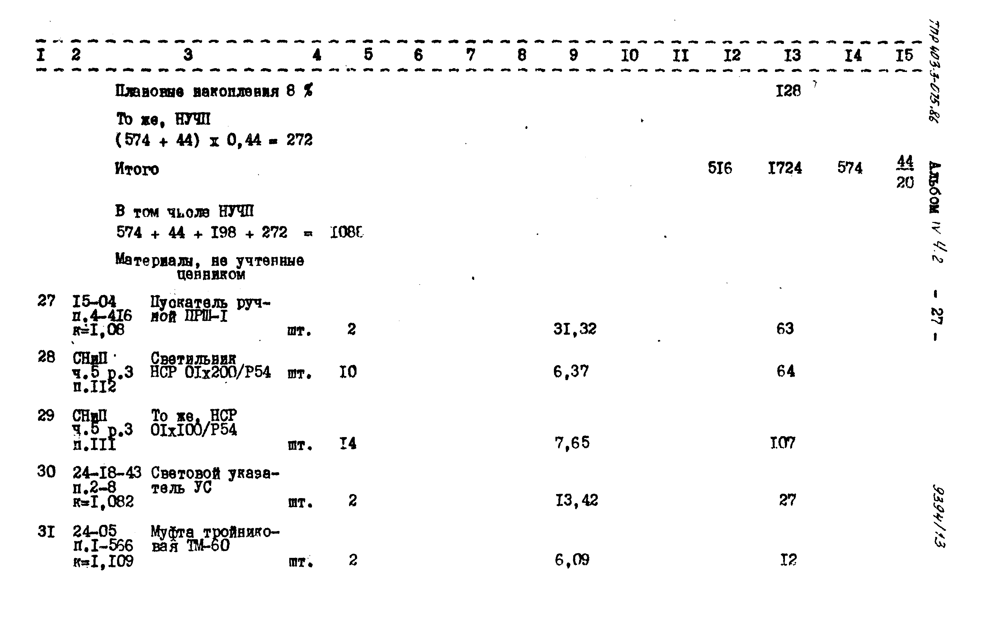 Типовые проектные решения 403-3-075.86