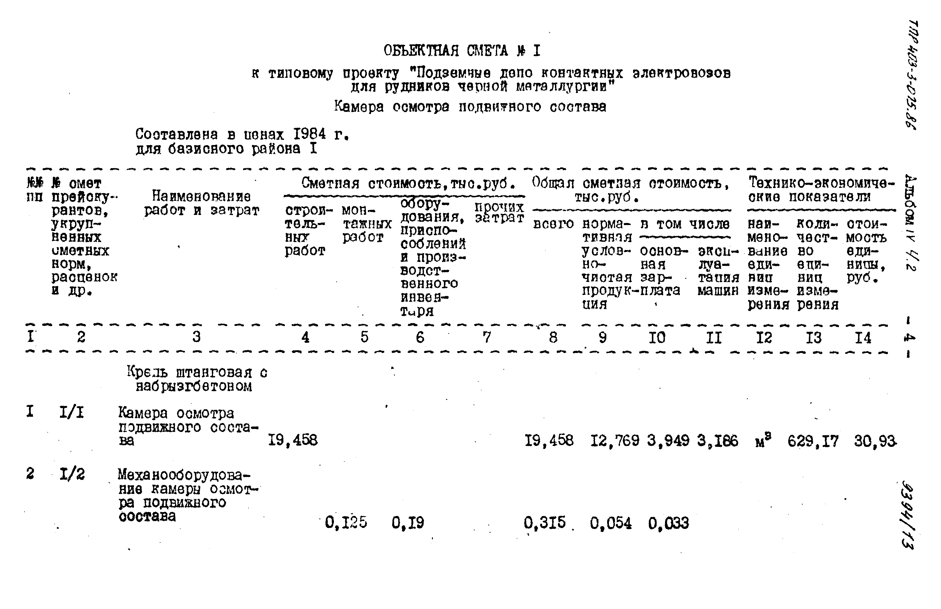 Типовые проектные решения 403-3-075.86