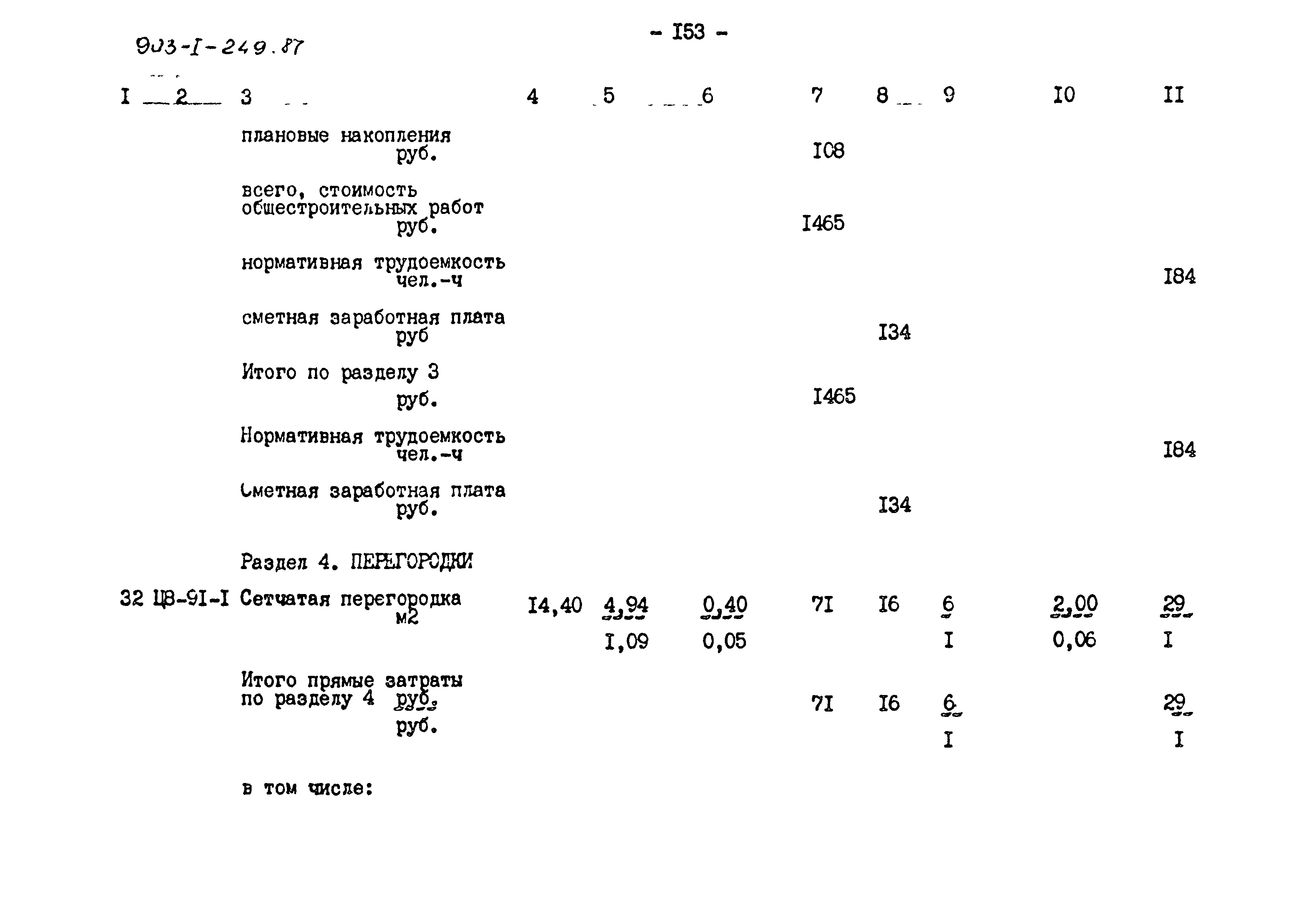 Типовой проект 903-1-249.87