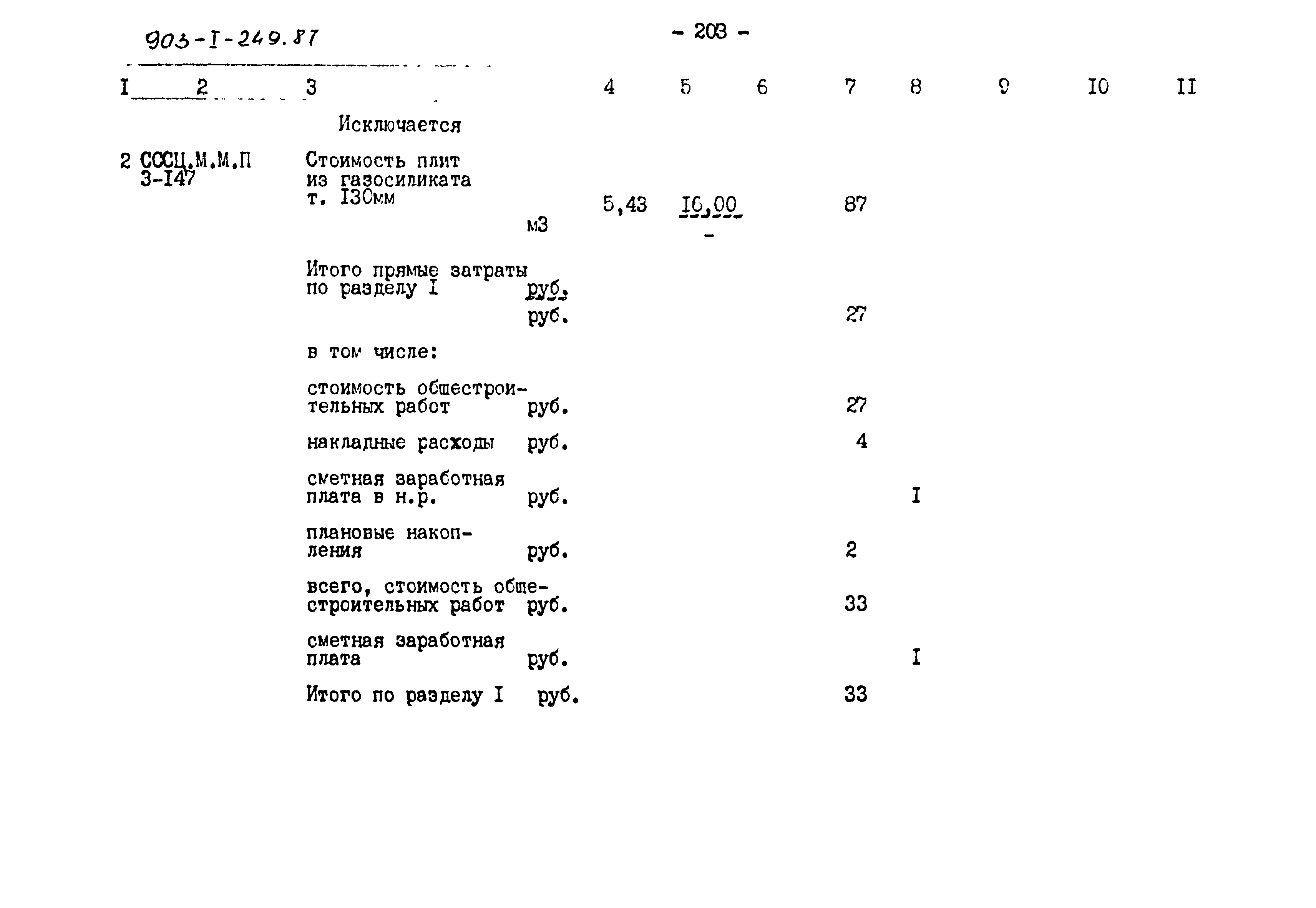 Типовой проект 903-1-249.87