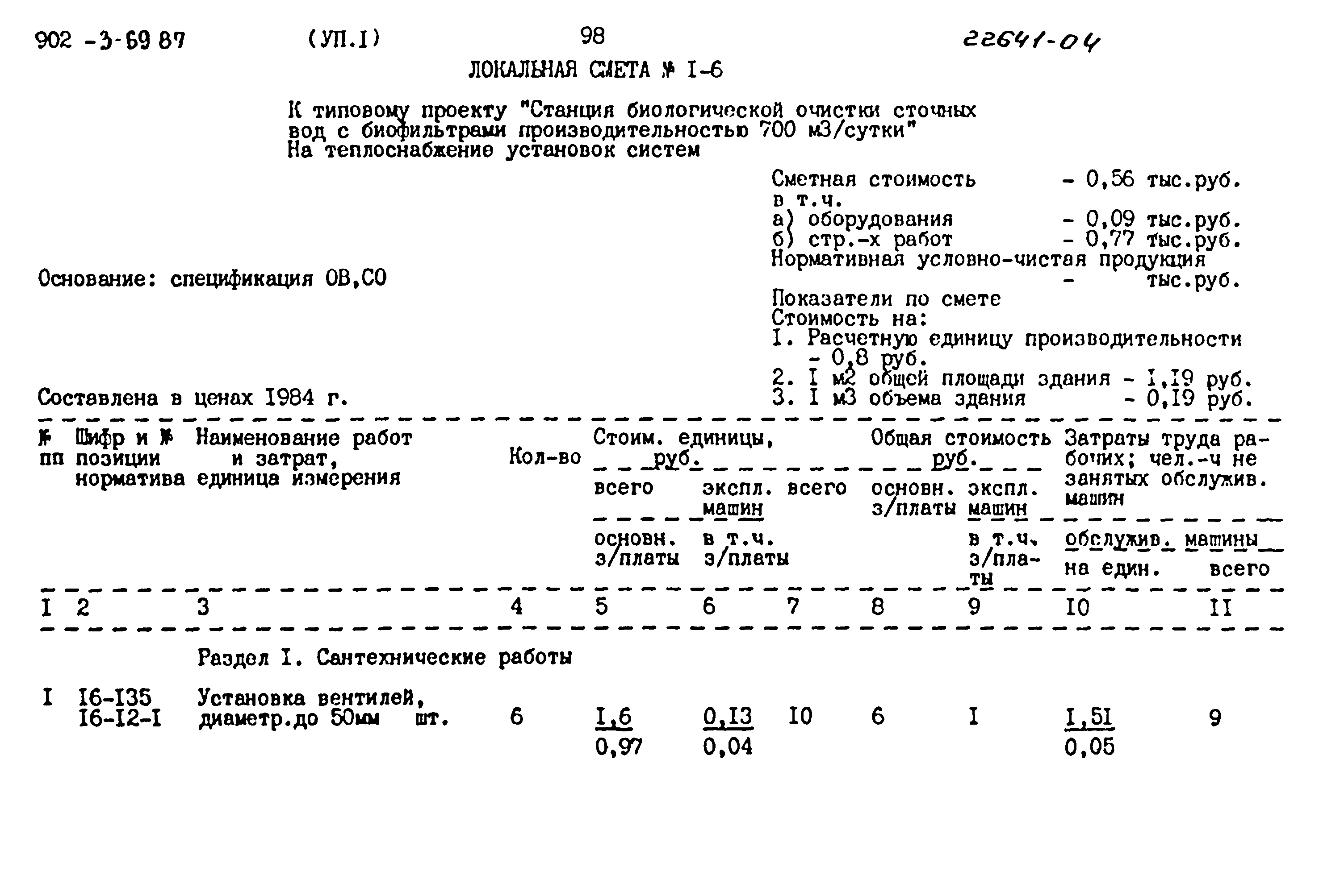 Типовой проект 902-3-69.87