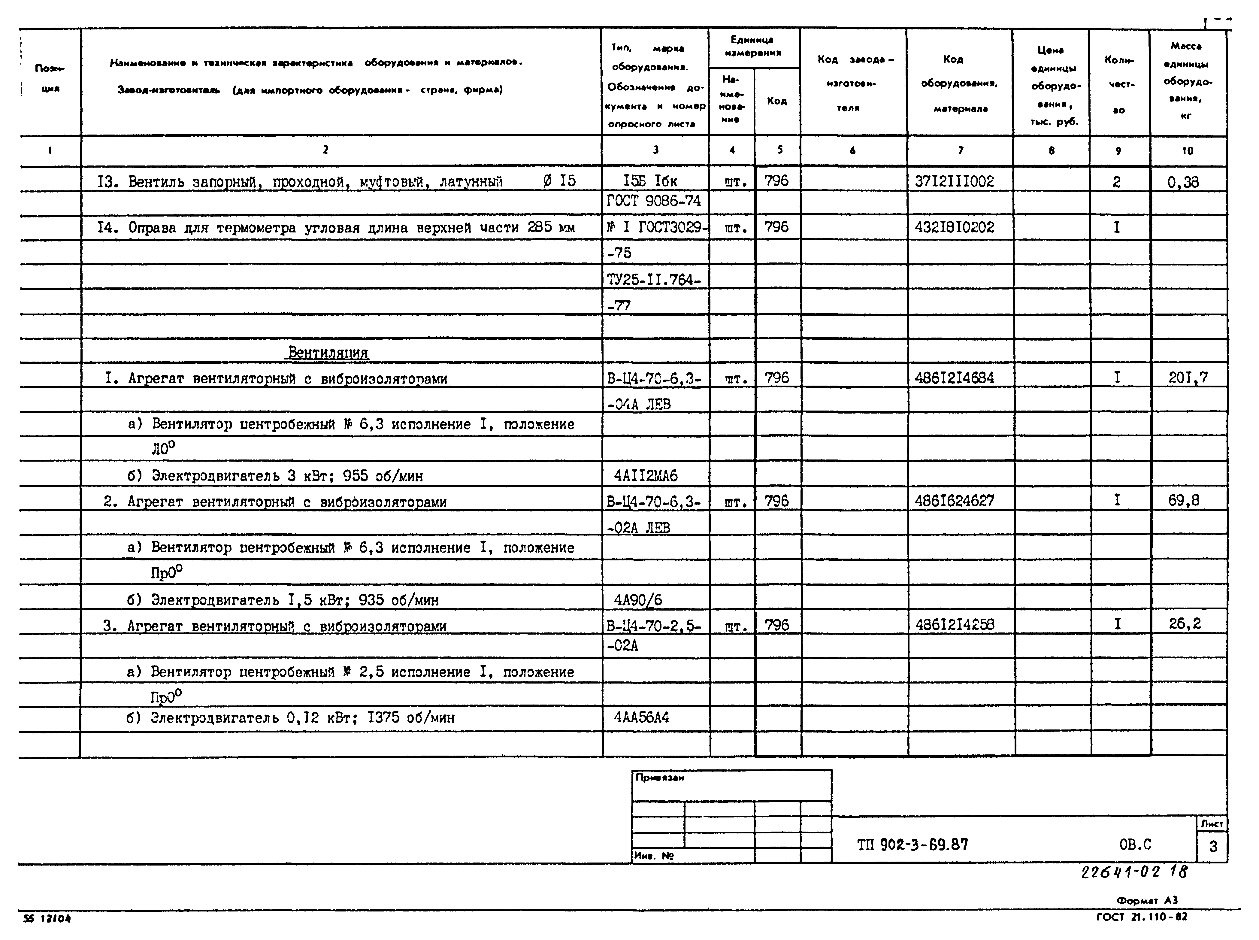 Типовой проект 902-3-69.87