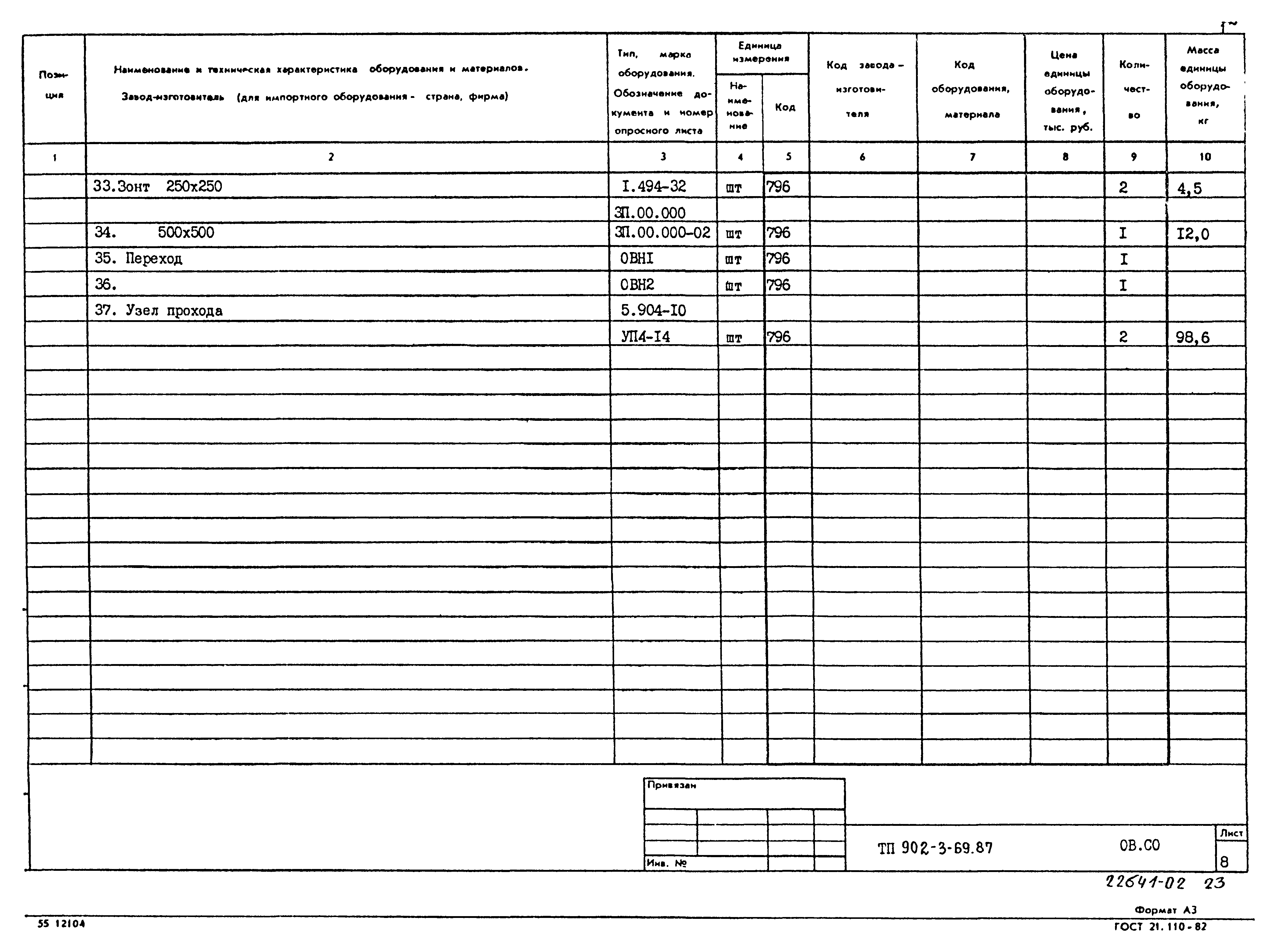 Типовой проект 902-3-69.87