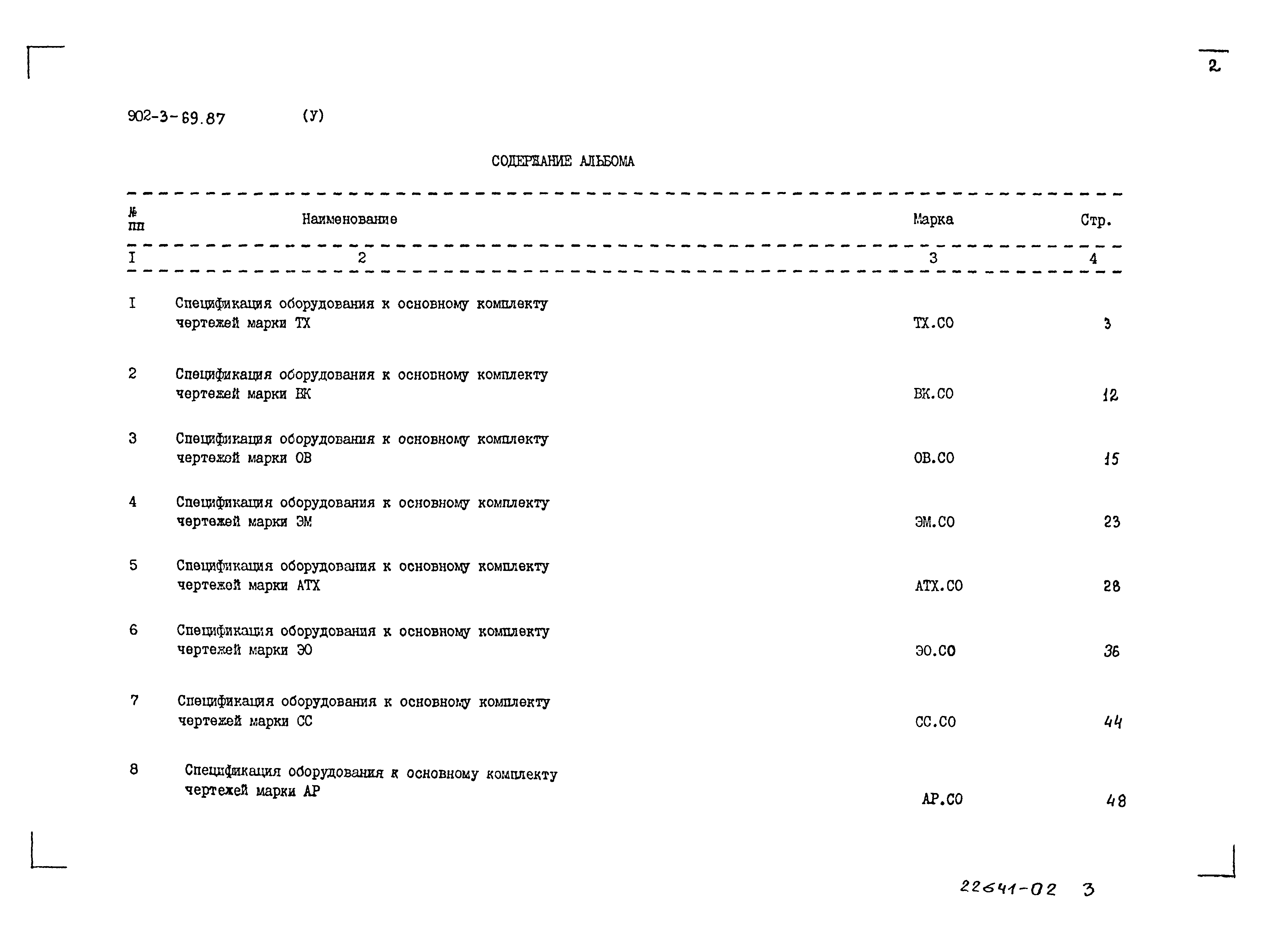 Типовой проект 902-3-69.87