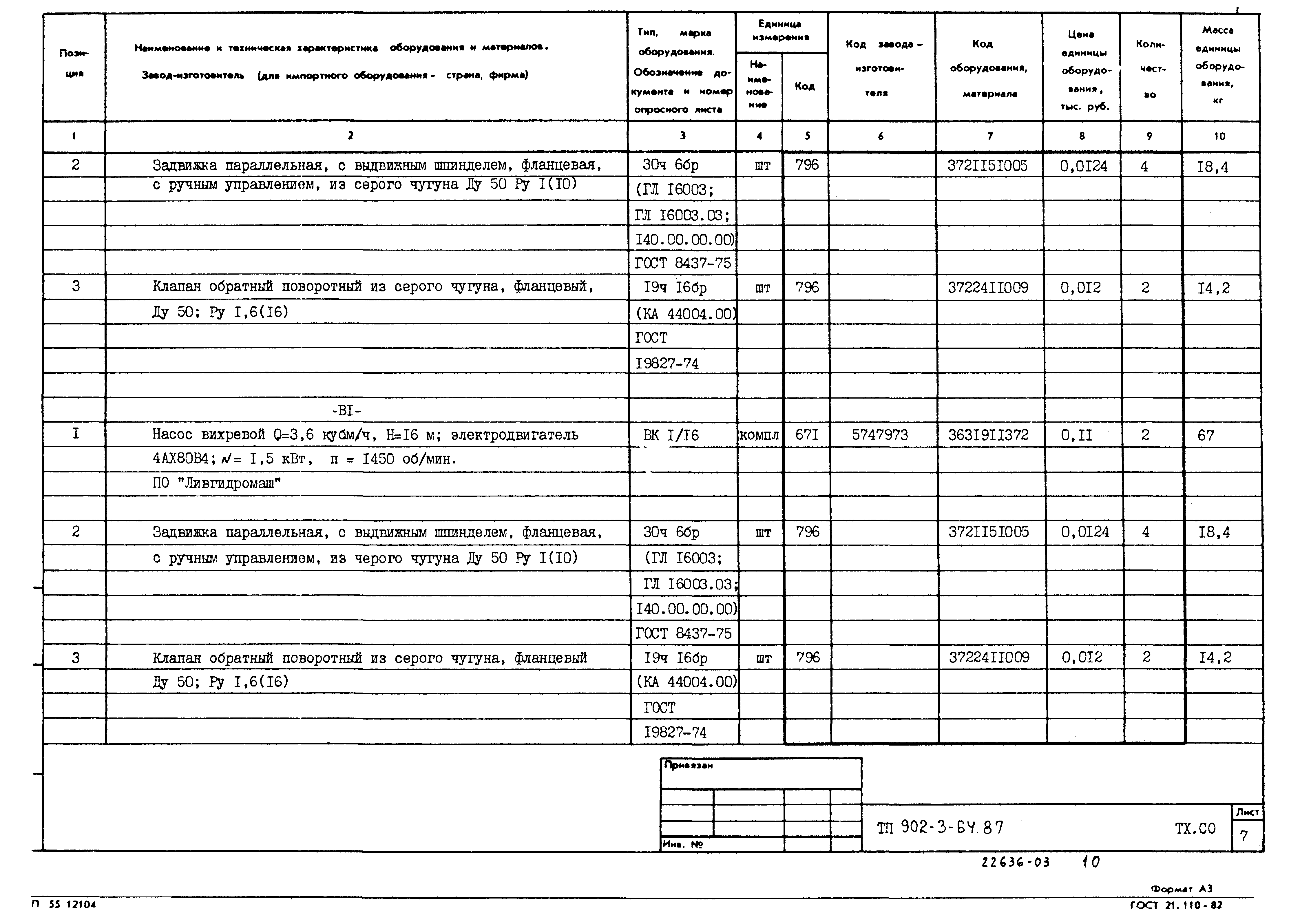 Типовой проект 902-3-64.87