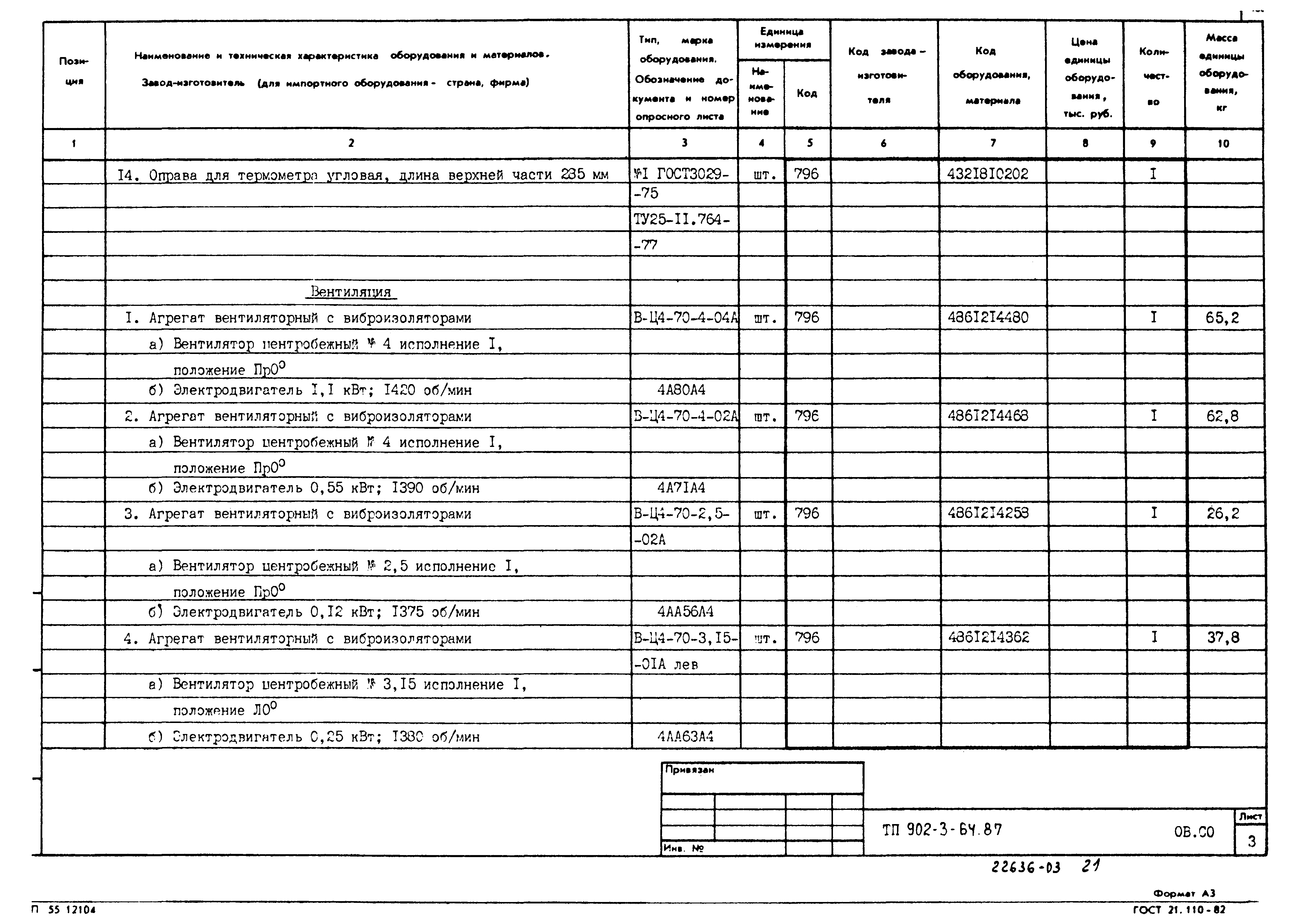 Типовой проект 902-3-64.87