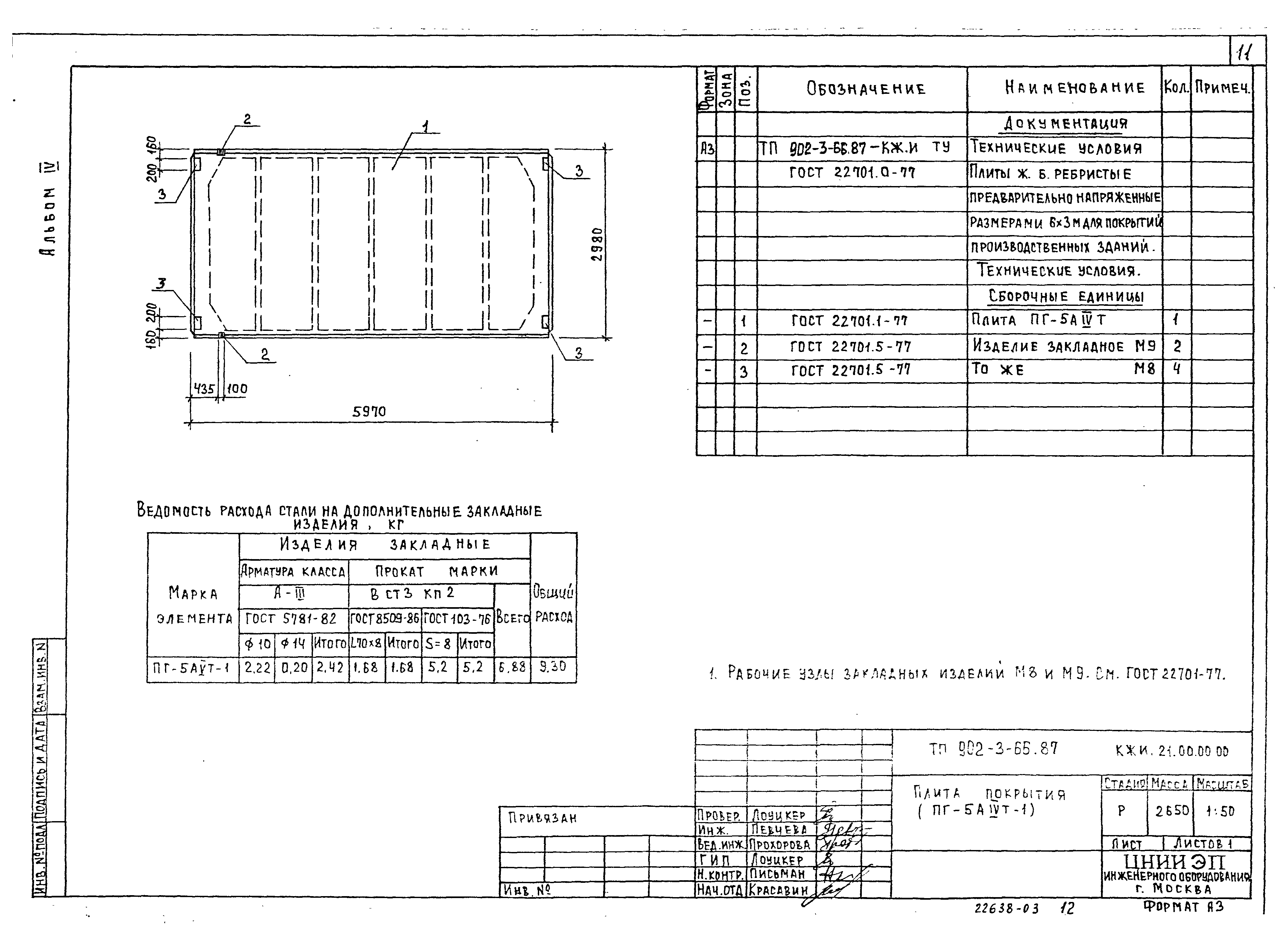 Типовой проект 902-3-64.87