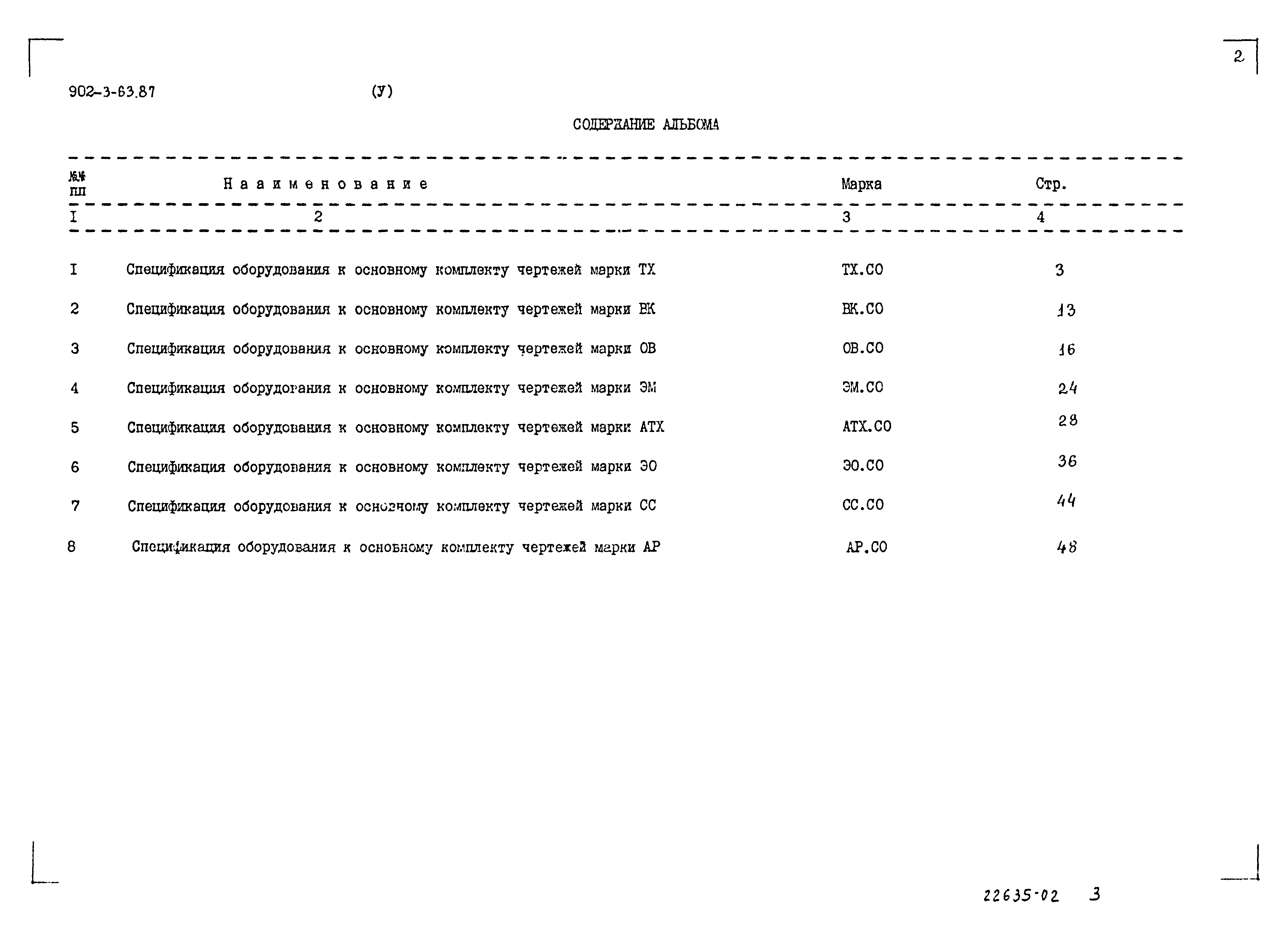 Типовой проект 902-3-63.87