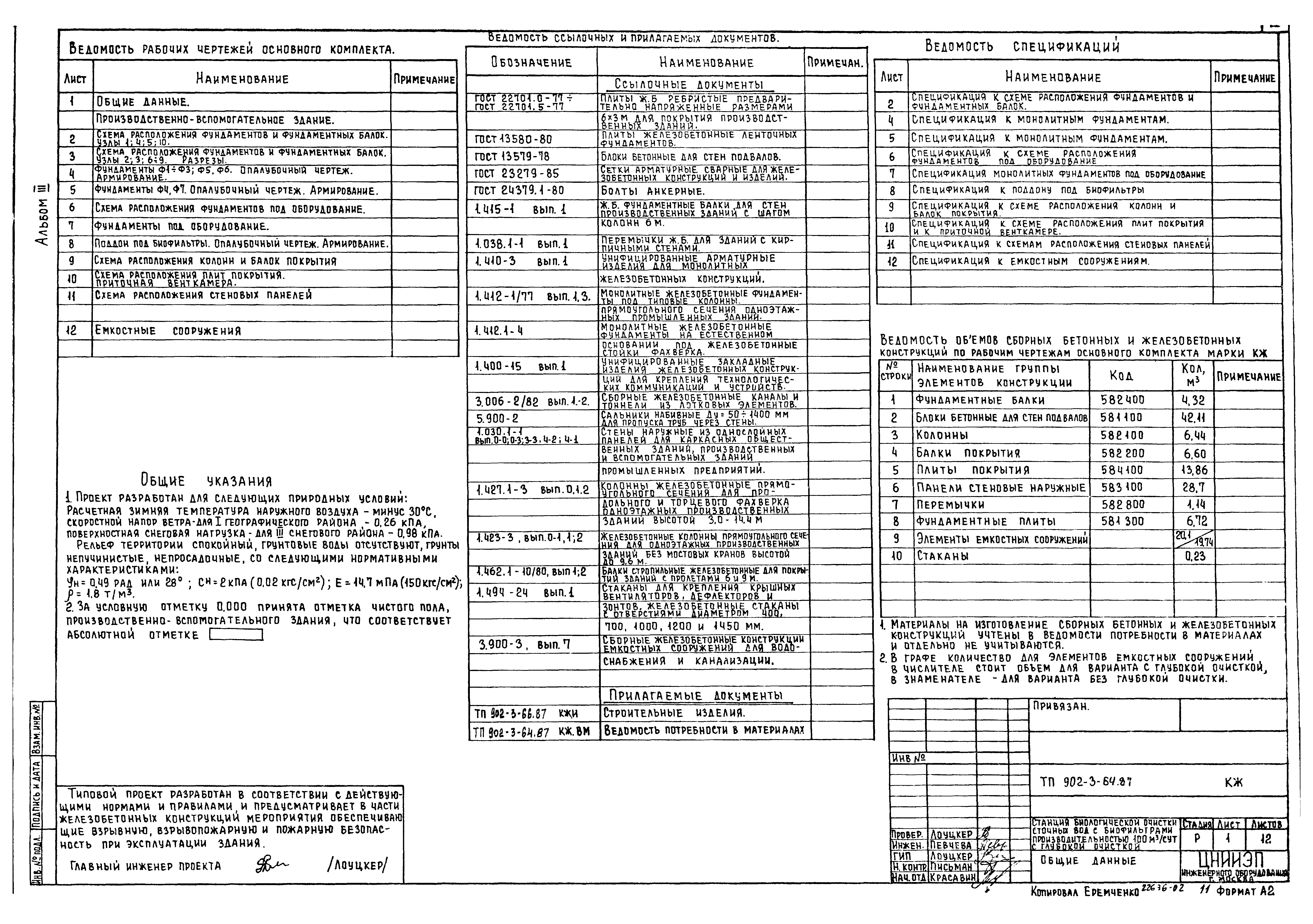 Типовой проект 902-3-63.87