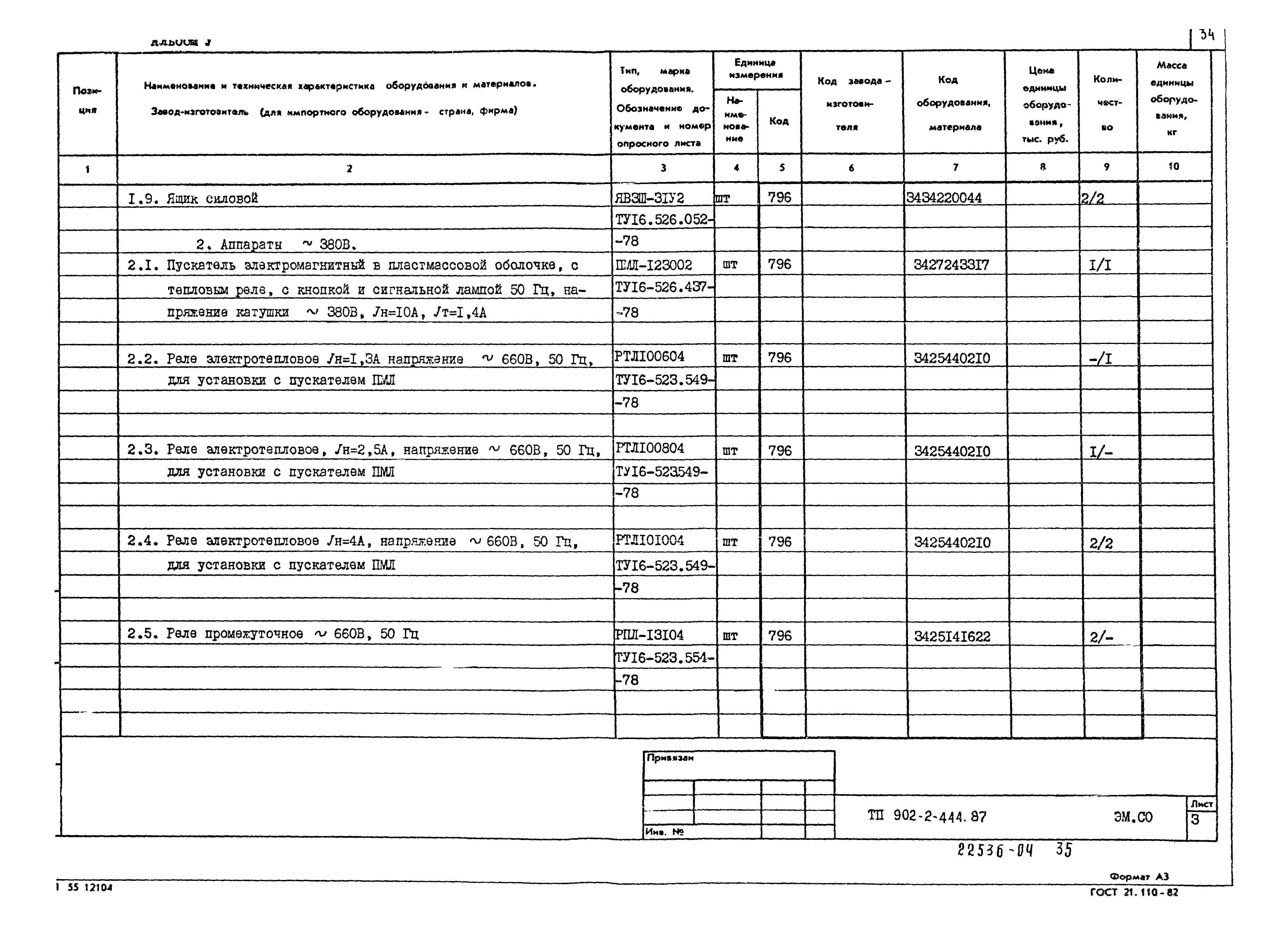 Типовой проект 902-2-444.87