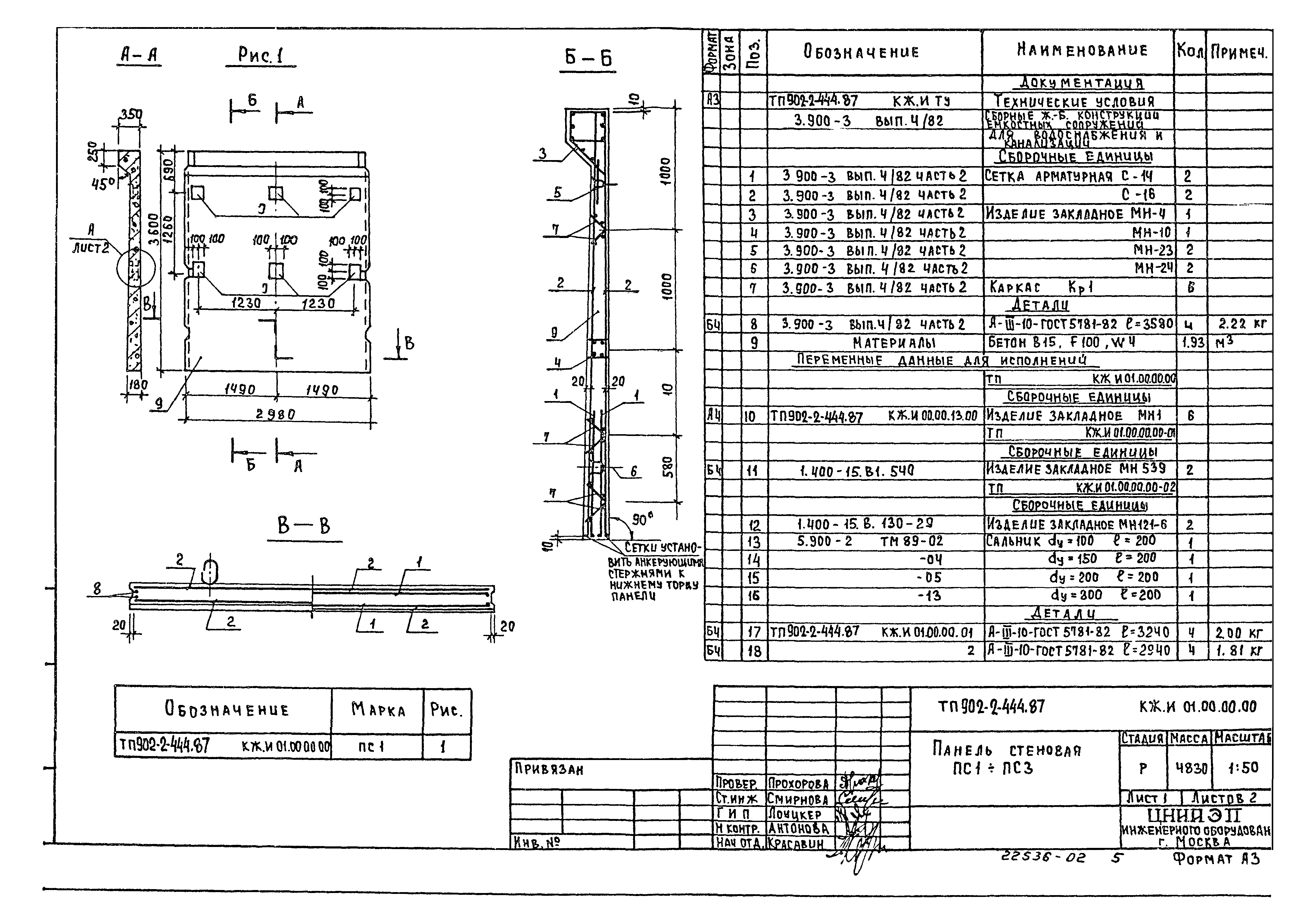 Типовой проект 902-2-444.87