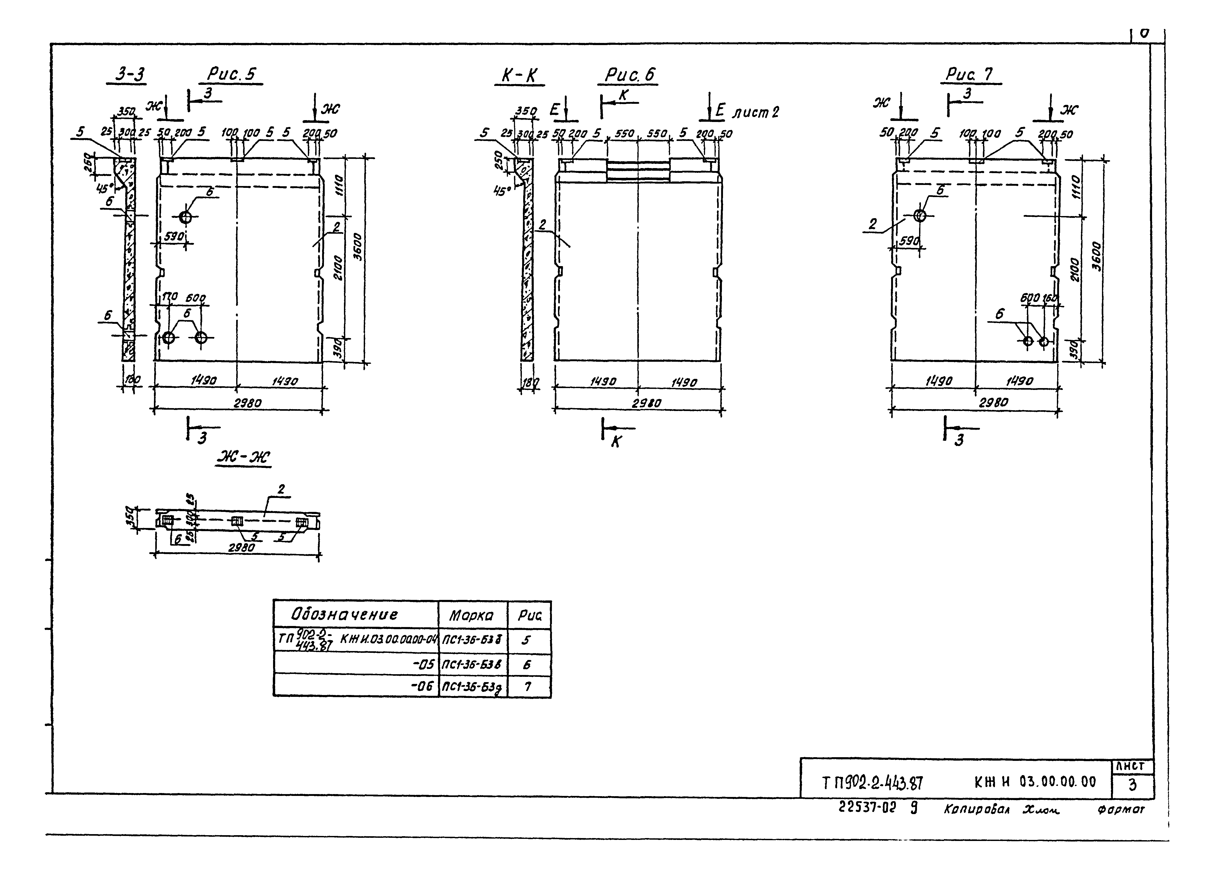 Типовой проект 902-2-443.87